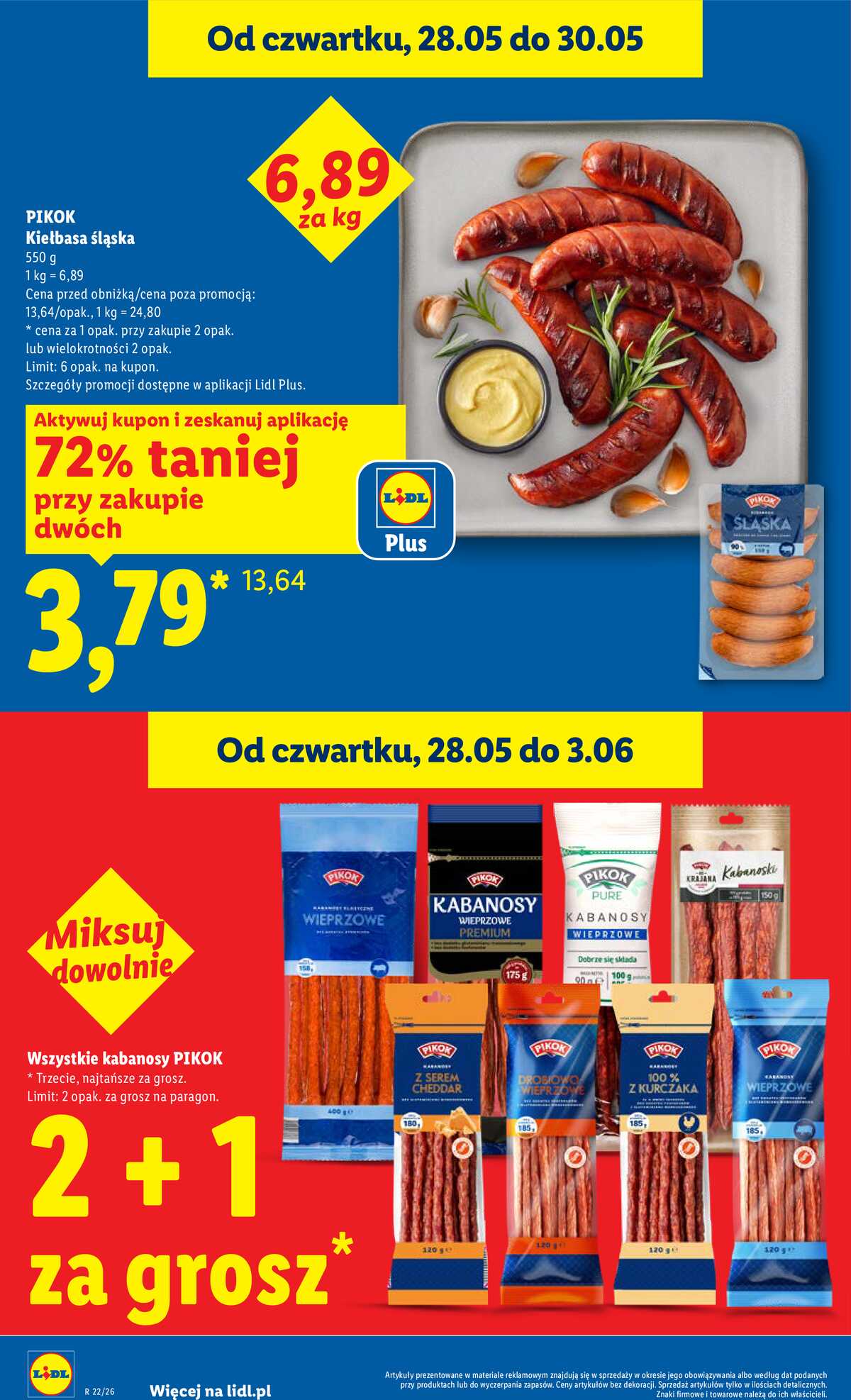 Leták Lidl Polsko 28.5.-30.5.2026 - Zpravodaj platný od 28.05 do 30.05 strana 14