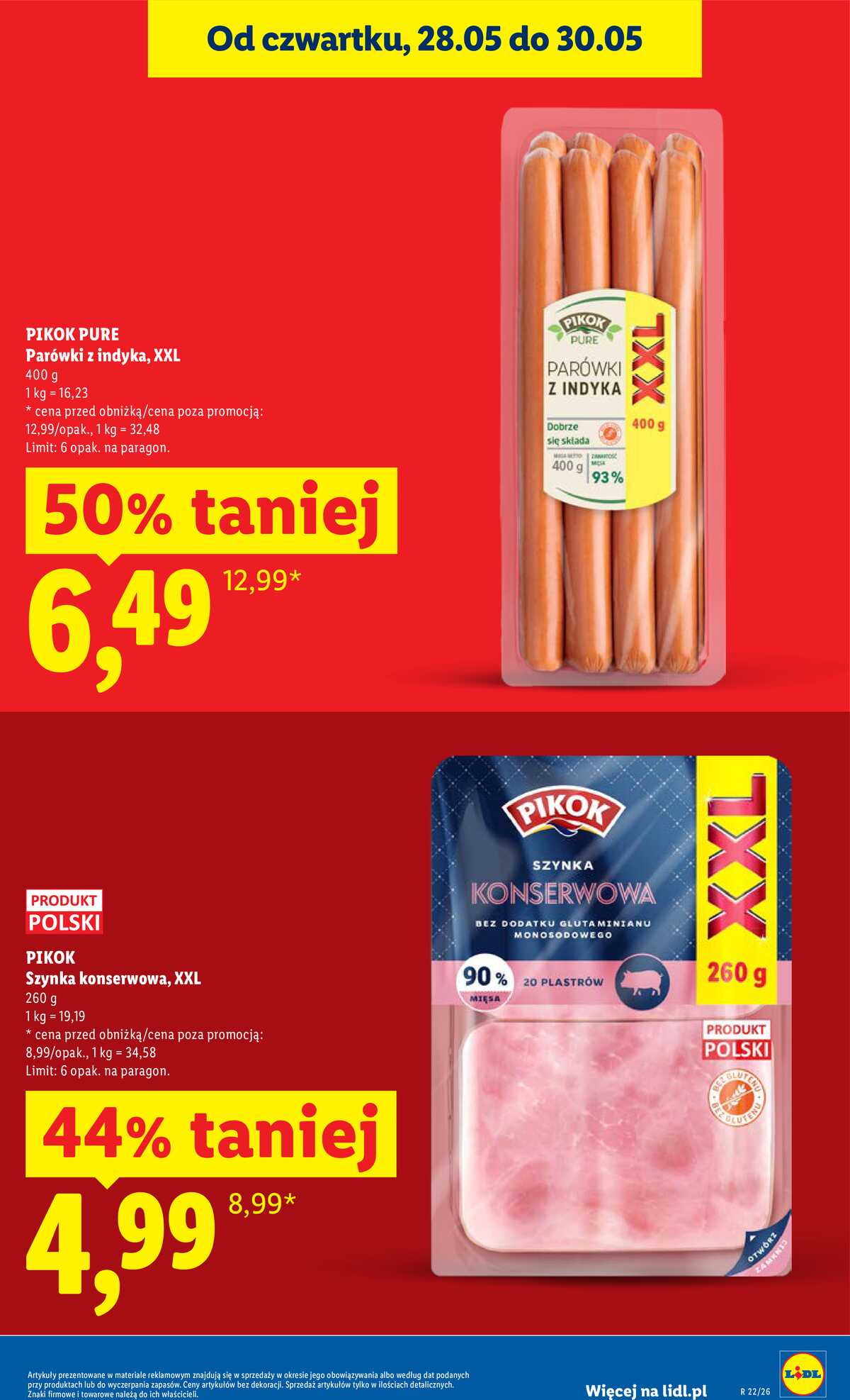Leták Lidl Polsko 28.5.-30.5.2026 - Zpravodaj platný od 28.05 do 30.05 strana 15