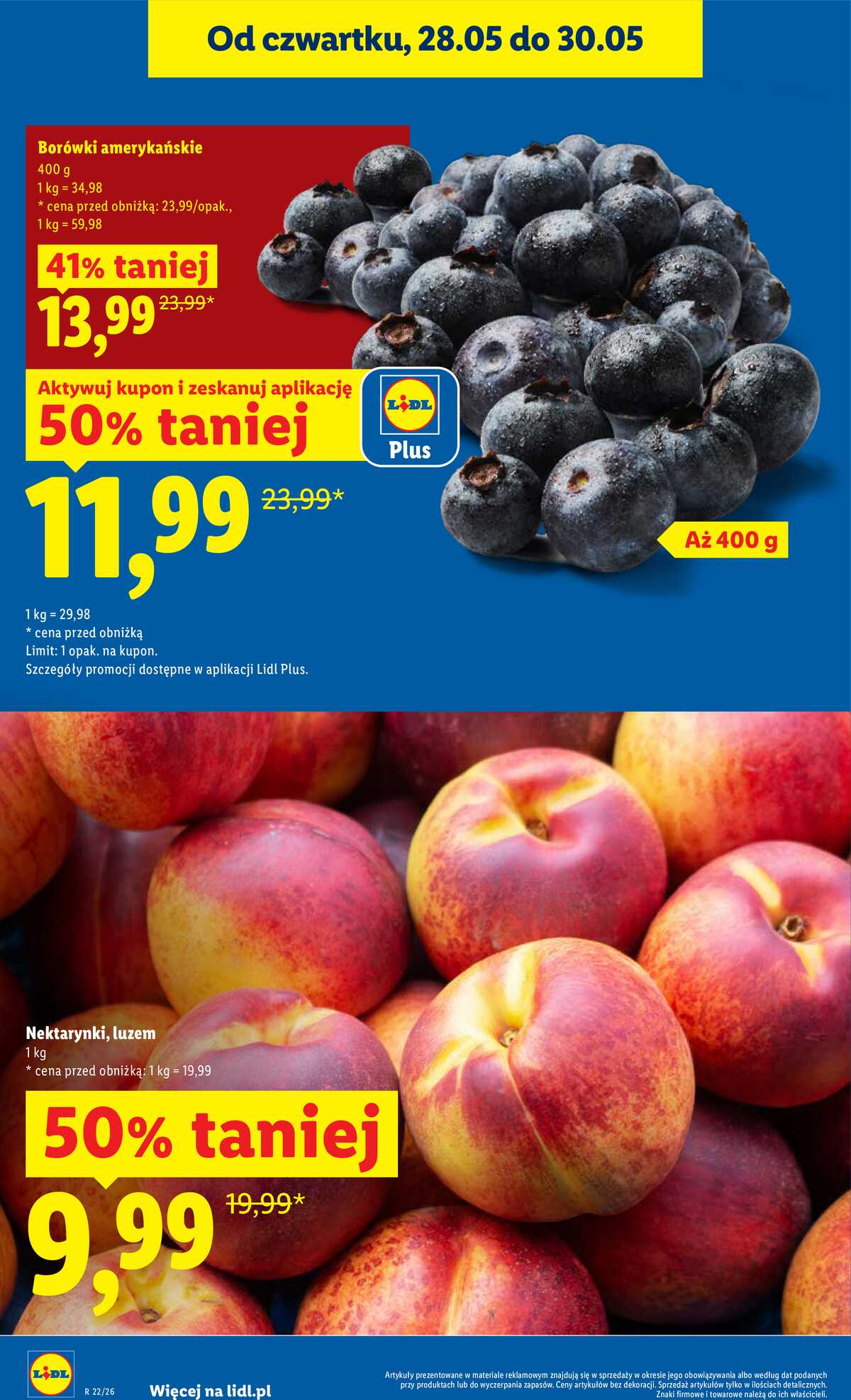 Leták Lidl Polsko 28.5.-30.5.2026 - Zpravodaj platný od 28.05 do 30.05 strana 18