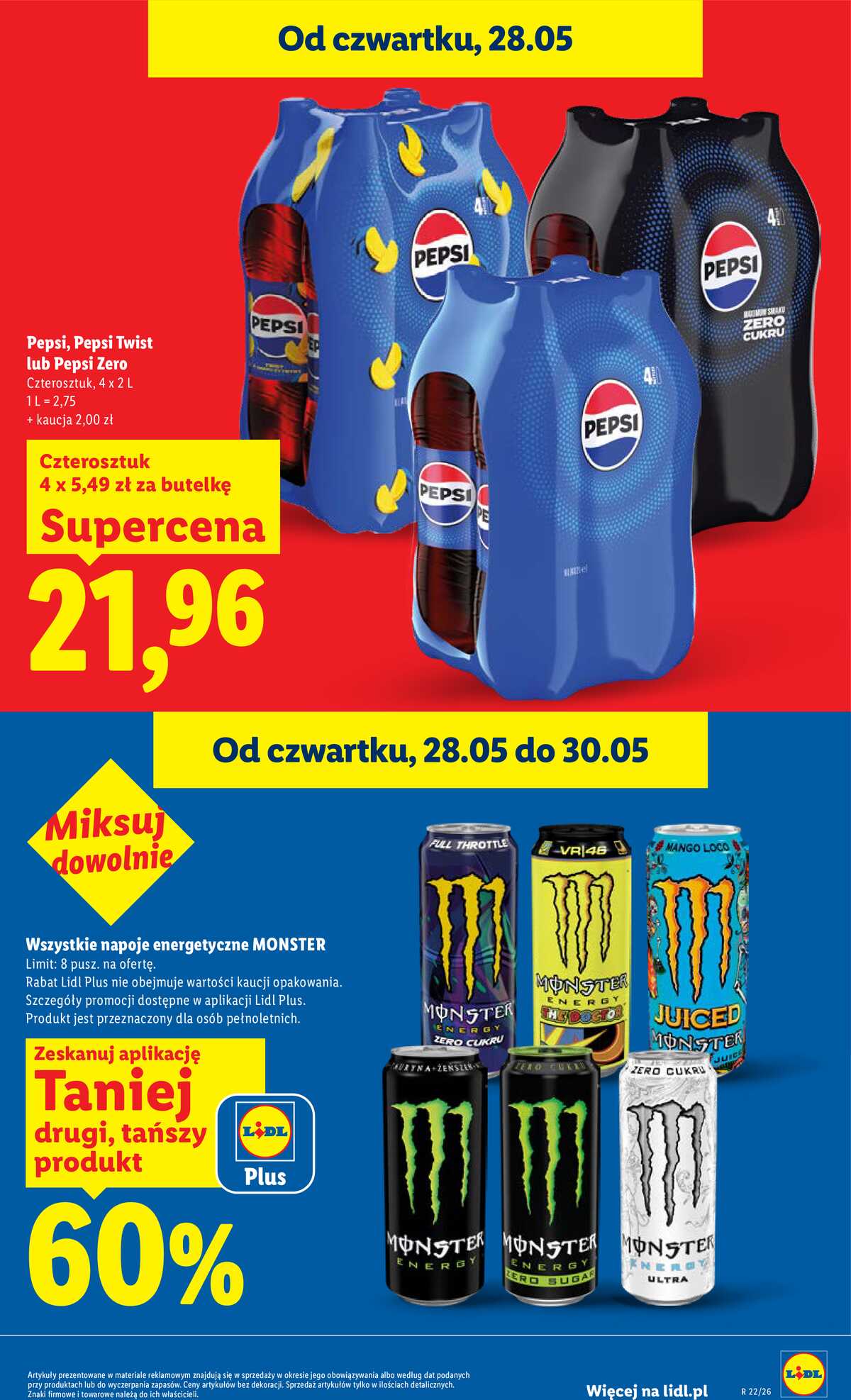 Leták Lidl Polsko 28.5.-30.5.2026 - Zpravodaj platný od 28.05 do 30.05 strana 21