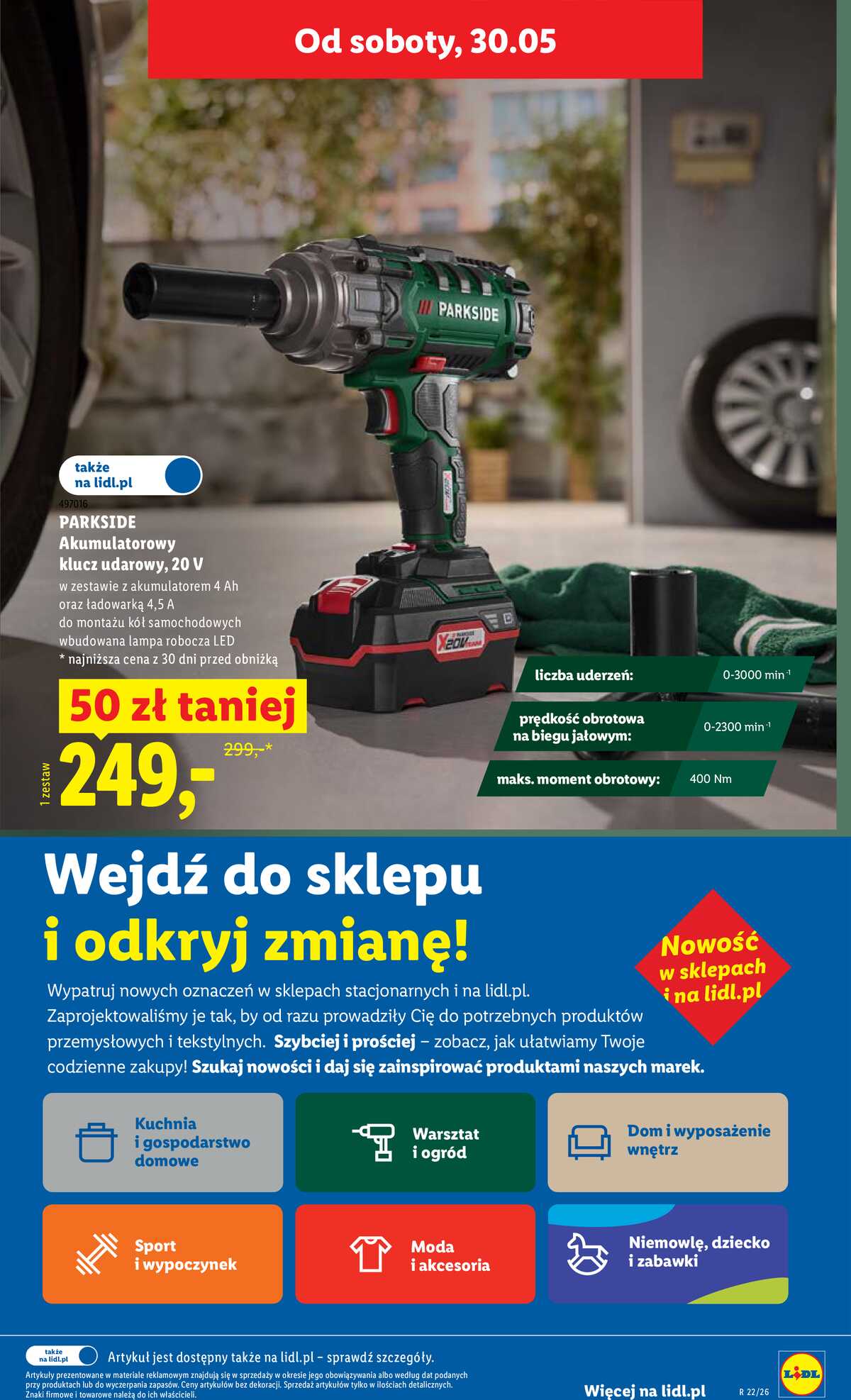Leták Lidl Polsko 28.5.-30.5.2026 - Zpravodaj platný od 28.05 do 30.05 strana 35