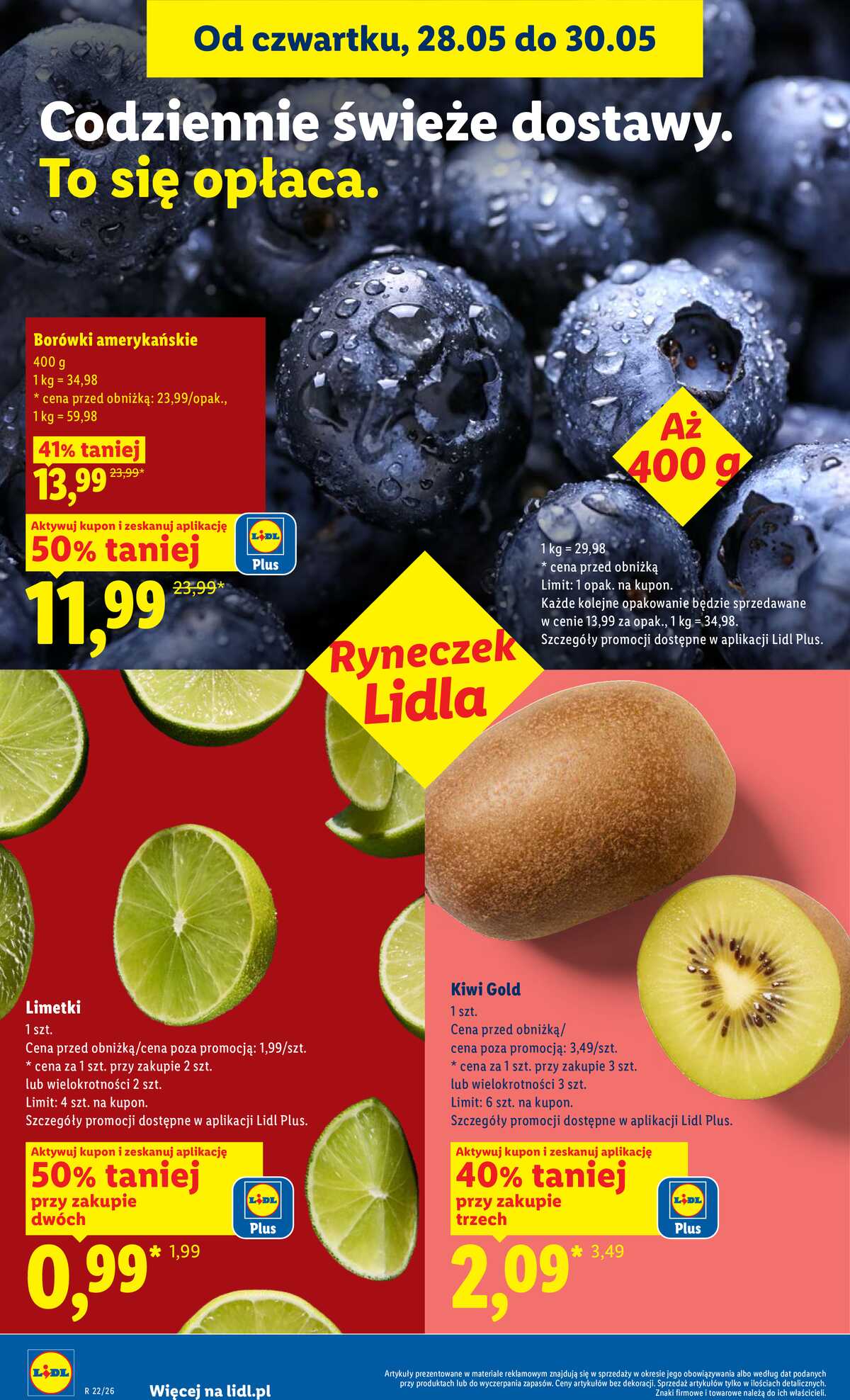Leták Lidl Polsko 28.5.-30.5.2026 - Zpravodaj platný od 28.05 do 30.05 strana 38