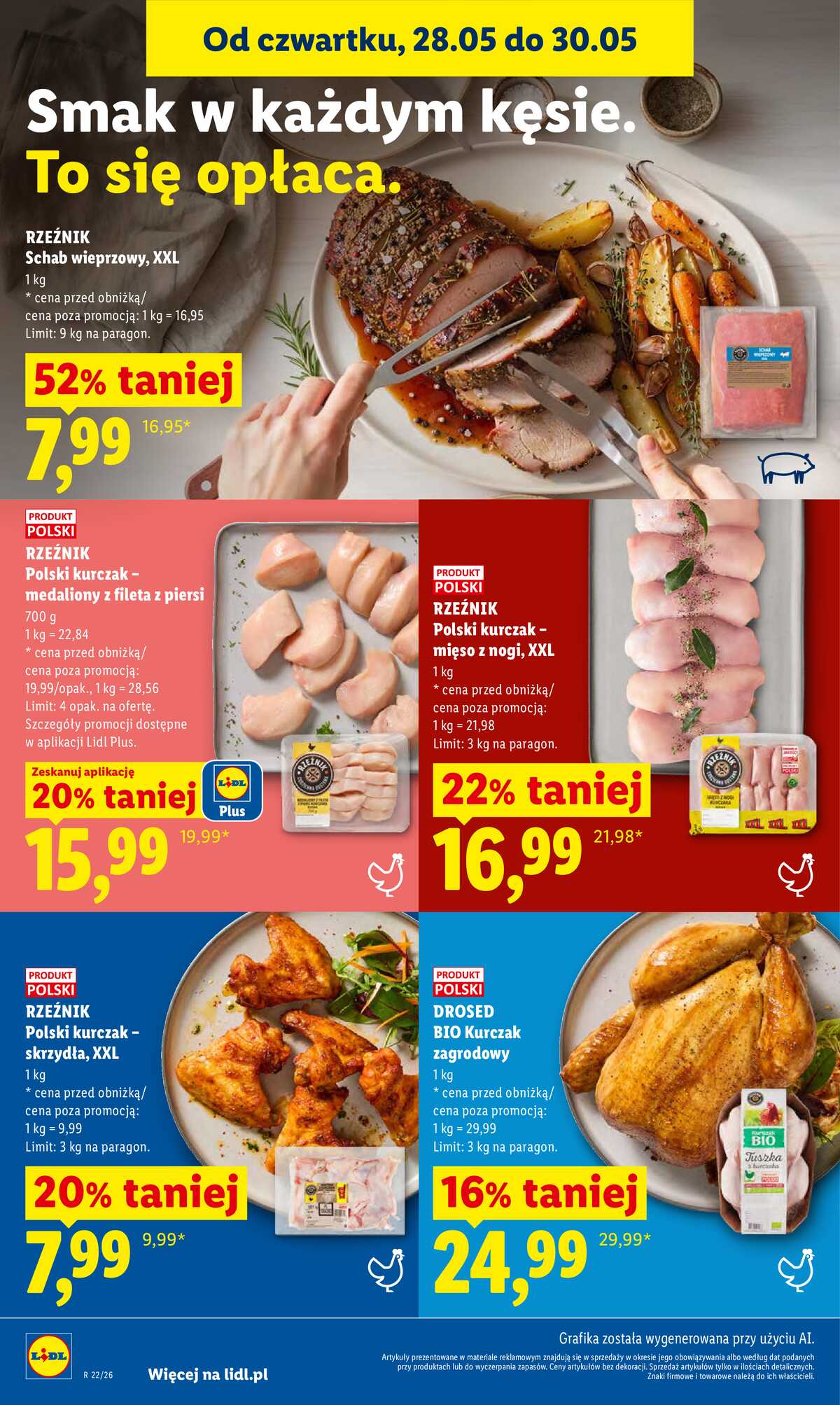Leták Lidl Polsko 28.5.-30.5.2026 - Zpravodaj platný od 28.05 do 30.05 strana 44