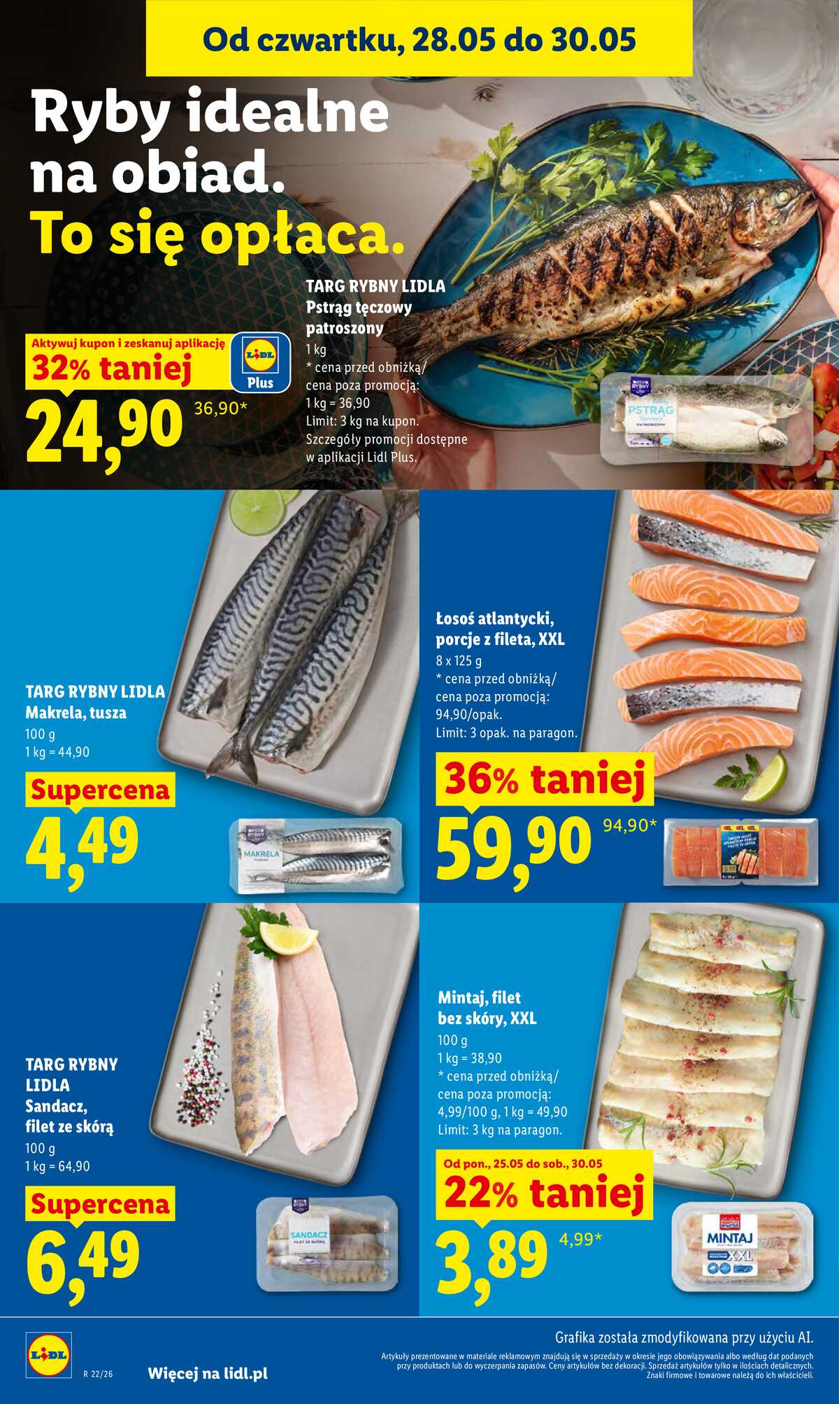 Leták Lidl Polsko 28.5.-30.5.2026 - Zpravodaj platný od 28.05 do 30.05 strana 46