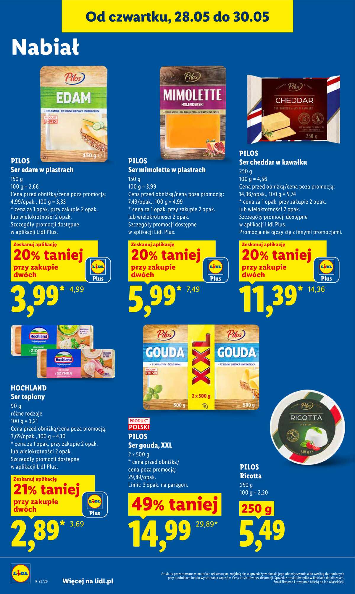 Leták Lidl Polsko 28.5.-30.5.2026 - Zpravodaj platný od 28.05 do 30.05 strana 48