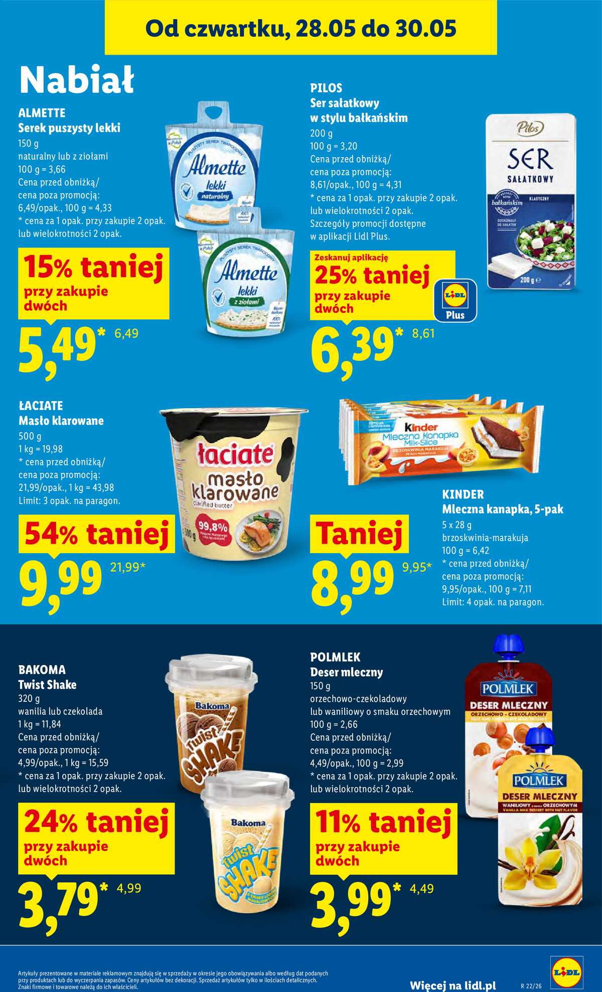 Leták Lidl Polsko 28.5.-30.5.2026 - Zpravodaj platný od 28.05 do 30.05 strana 49