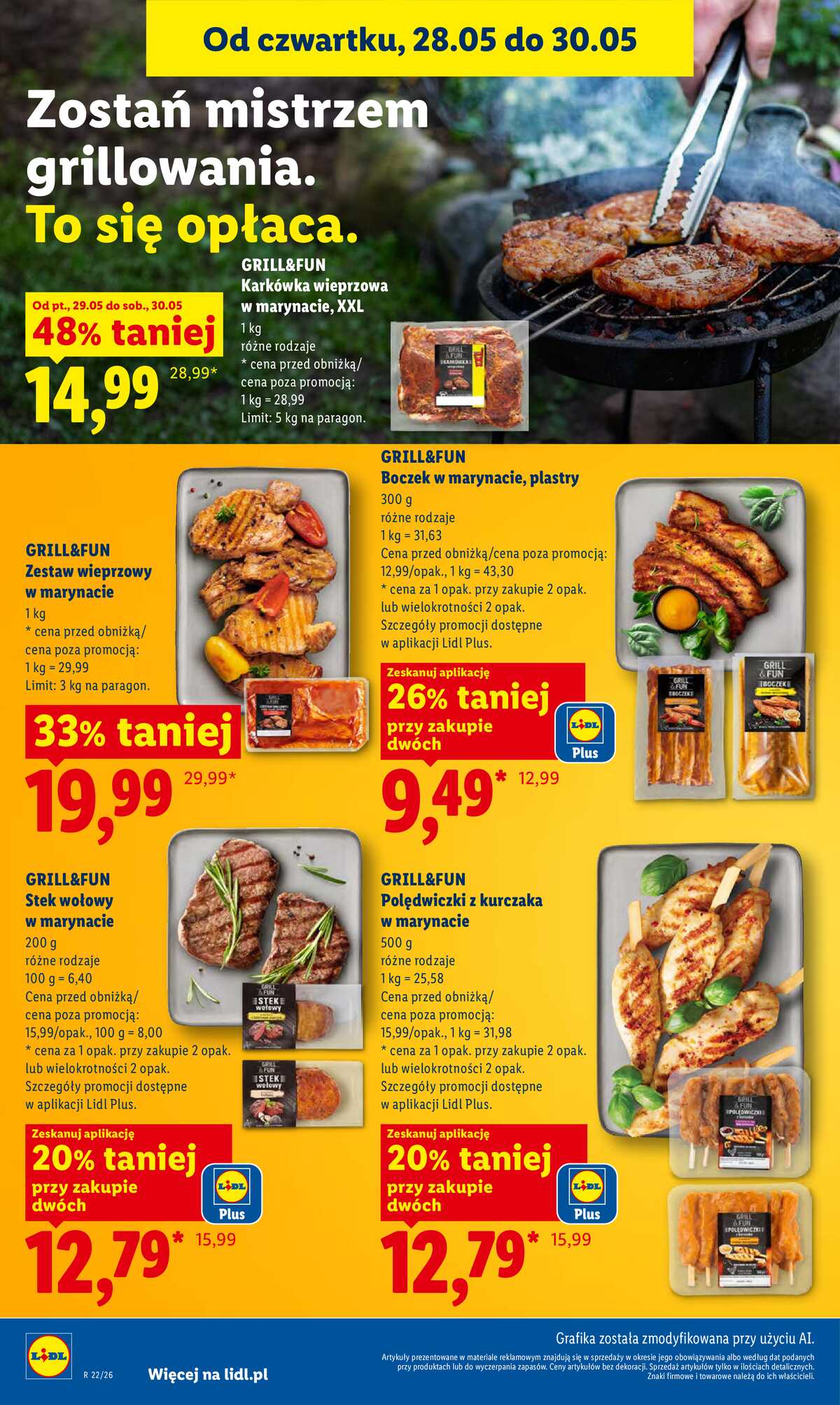 Leták Lidl Polsko 28.5.-30.5.2026 - Zpravodaj platný od 28.05 do 30.05 strana 50