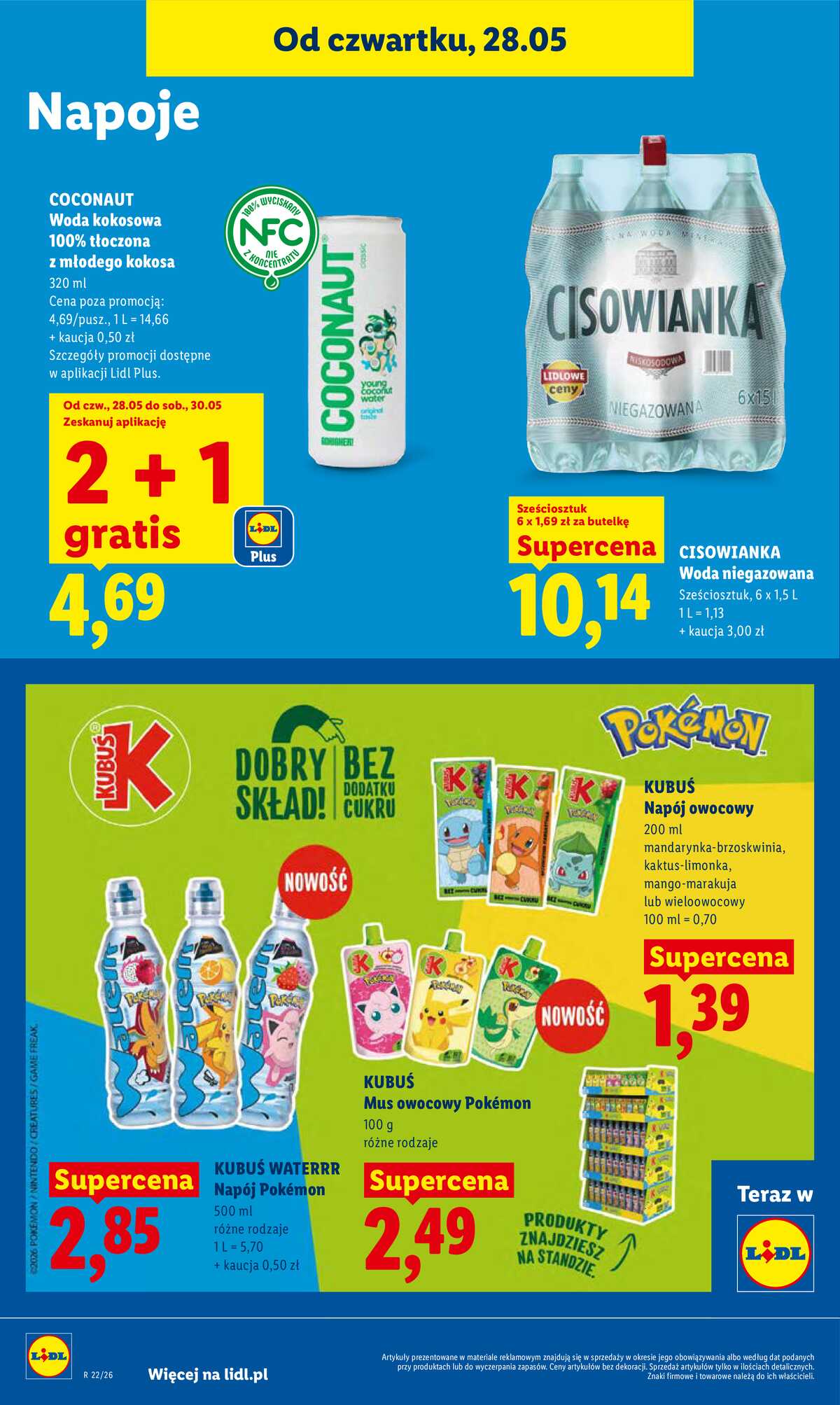Leták Lidl Polsko 28.5.-30.5.2026 - Zpravodaj platný od 28.05 do 30.05 strana 64