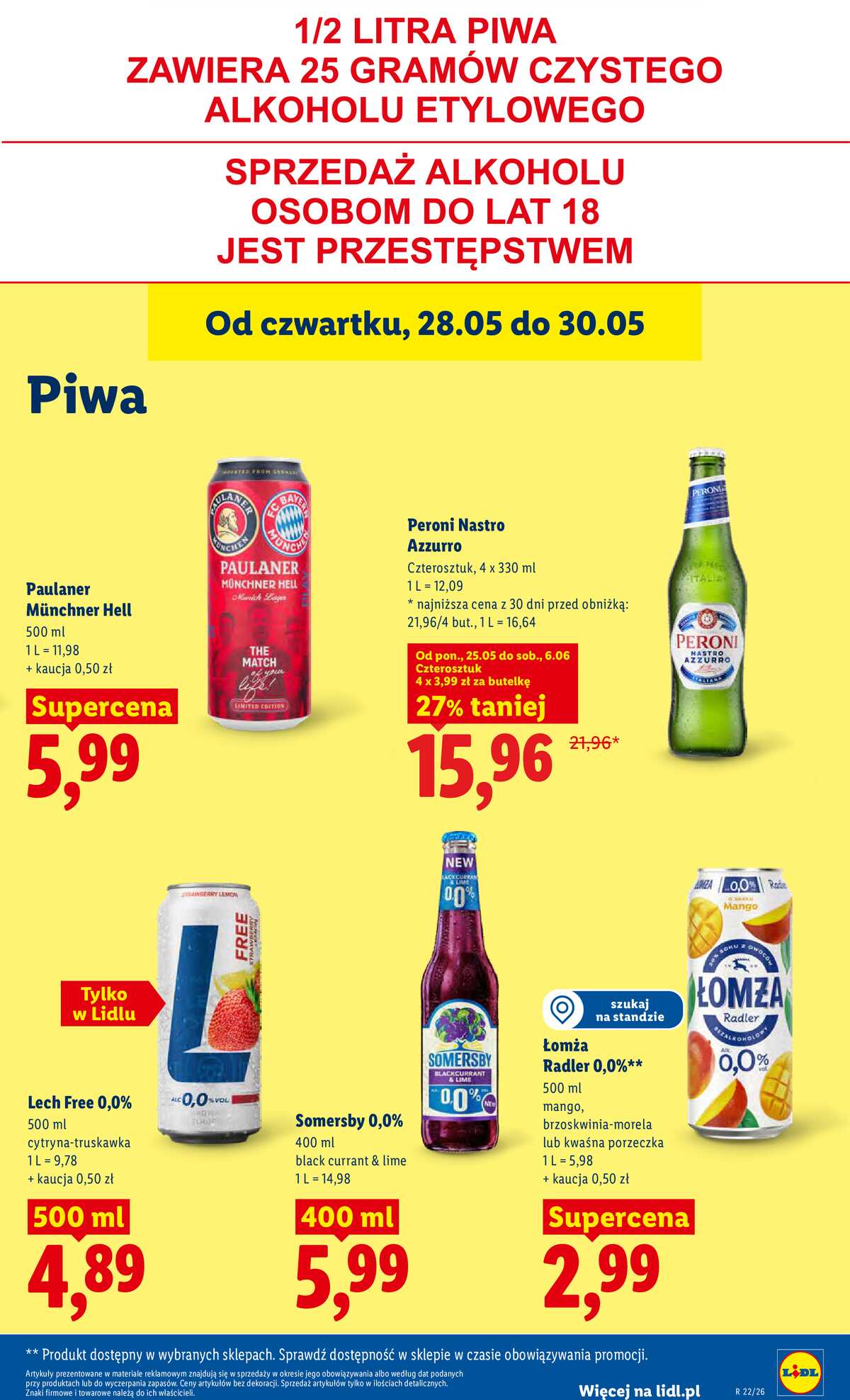 Leták Lidl Polsko 28.5.-30.5.2026 - Zpravodaj platný od 28.05 do 30.05 strana 69