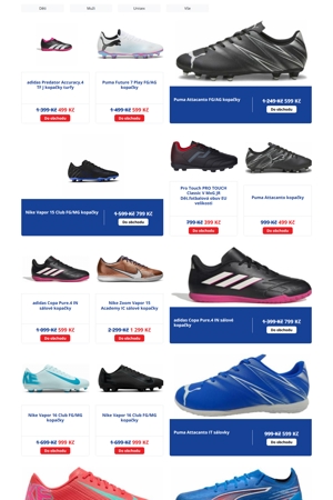 Intersport Kopačky a míče - 28. 5. 2026