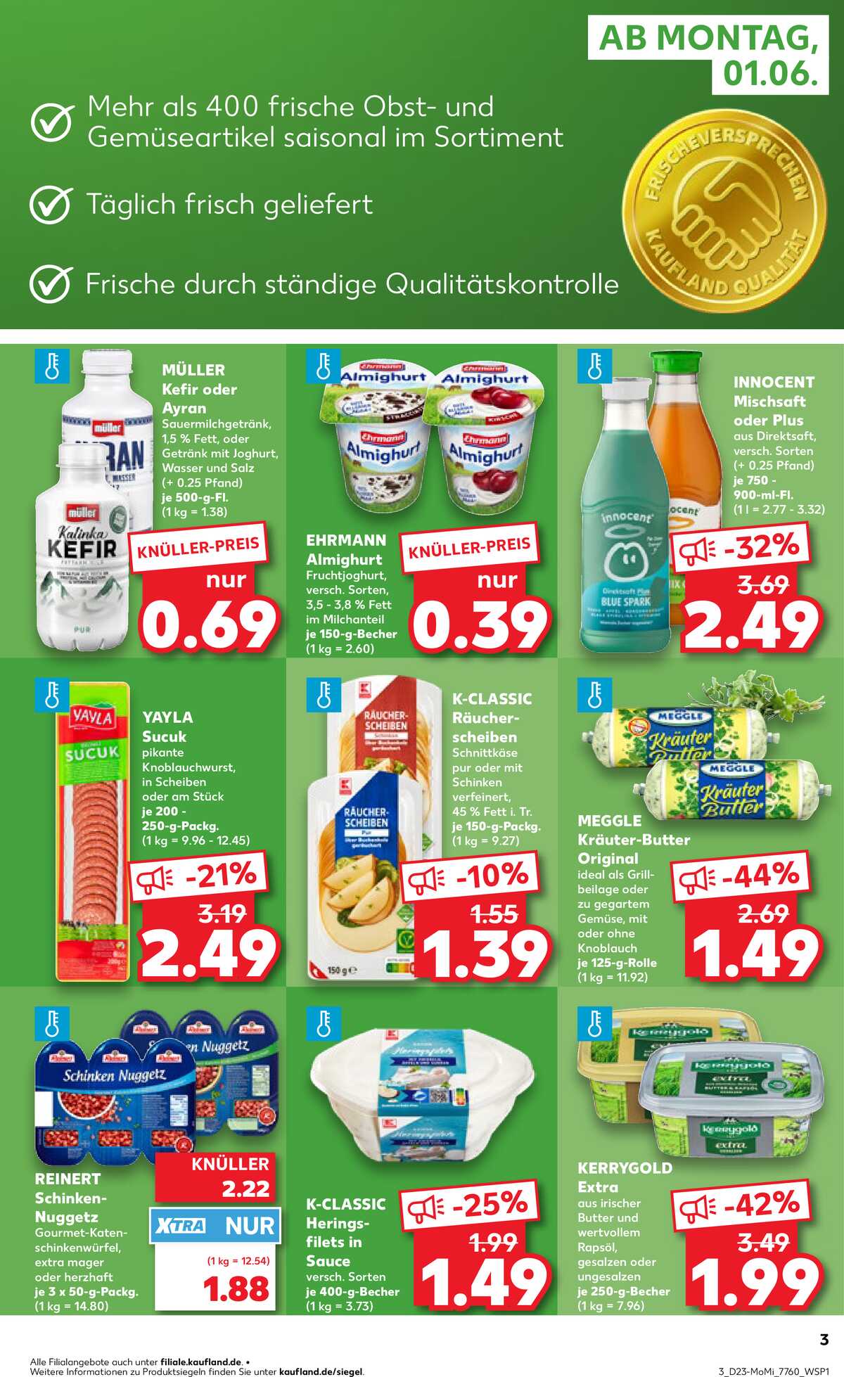 Leták Kaufland Německo 1.6.-3.6.2026 strana 3