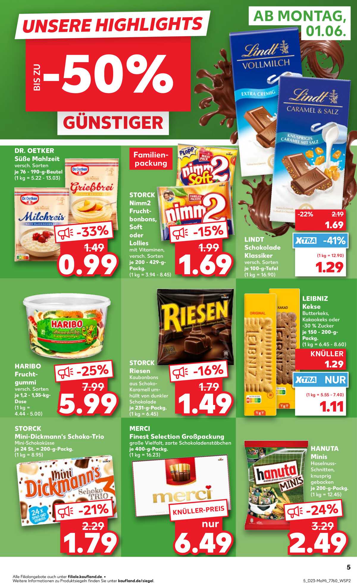Leták Kaufland Německo 1.6.-3.6.2026 strana 5