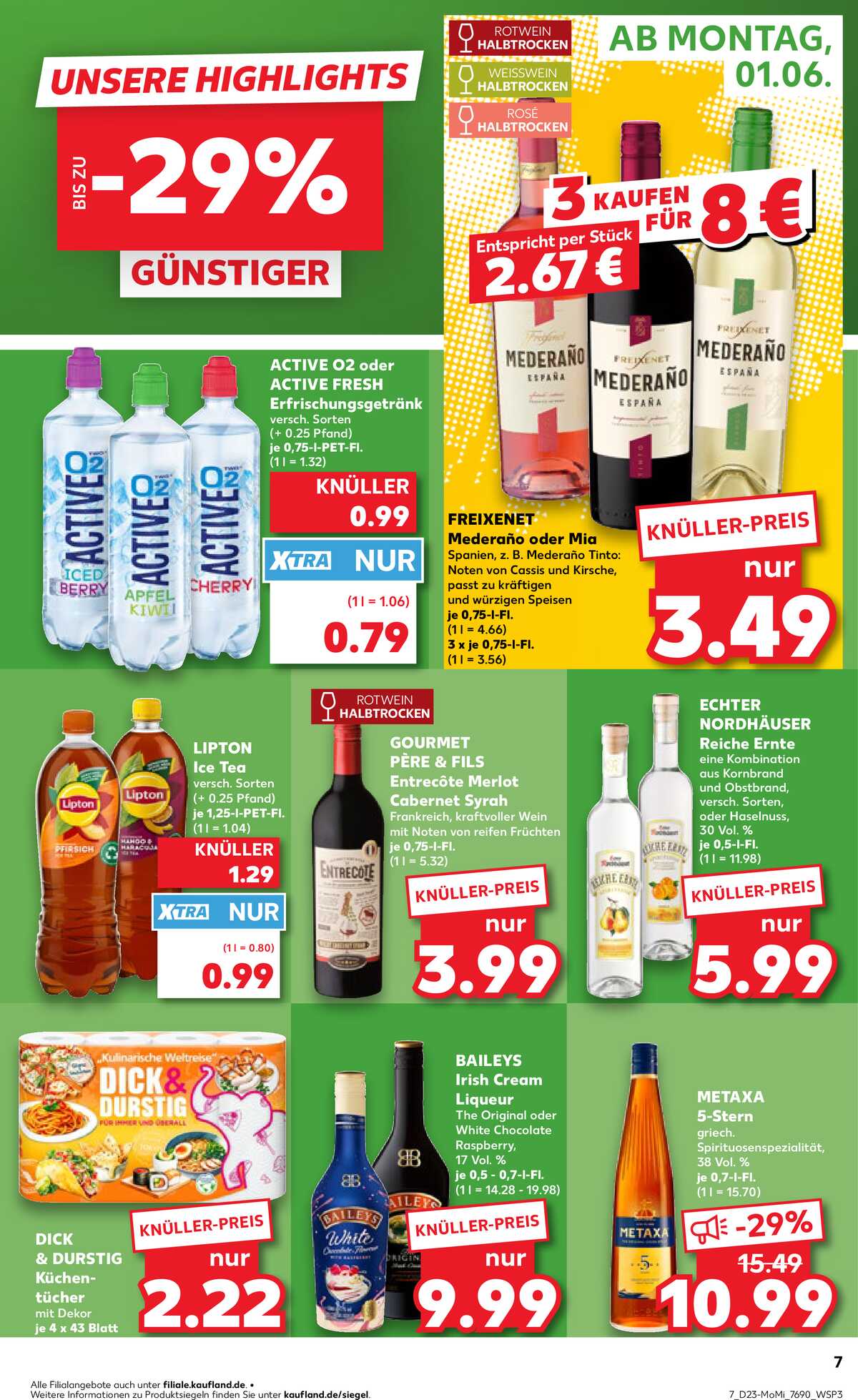 Leták Kaufland Německo 1.6.-3.6.2026 strana 7