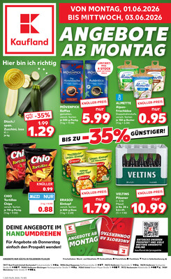 Leták Kaufland Německo 1.6.-3.6.2026