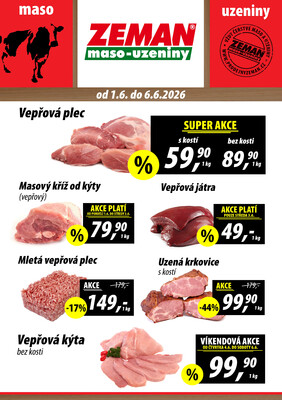 ZEMAN maso-uzeniny letáky