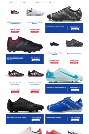 leták Intersport