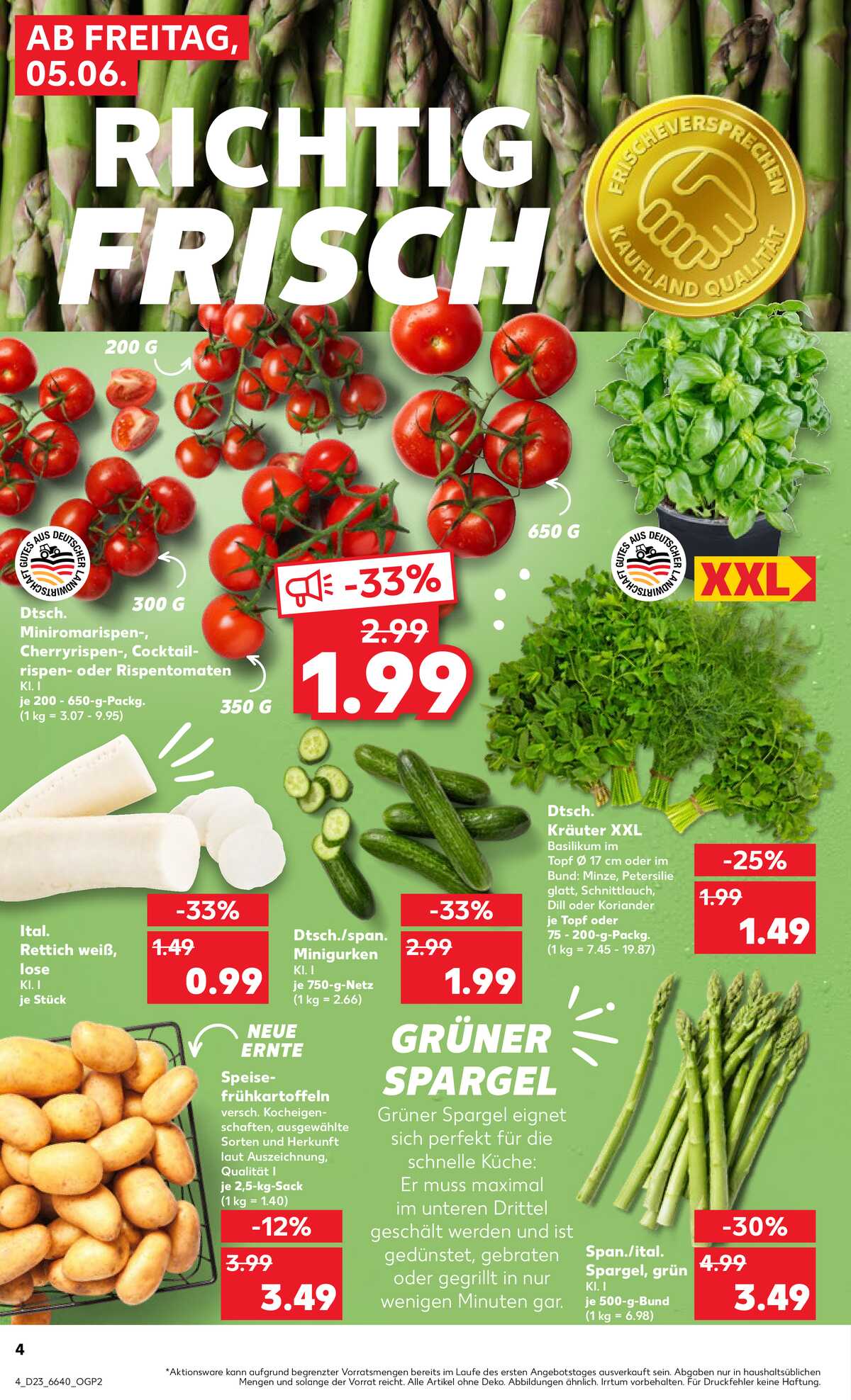 Leták Kaufland Německo 4.6.-10.6.2026 strana 4