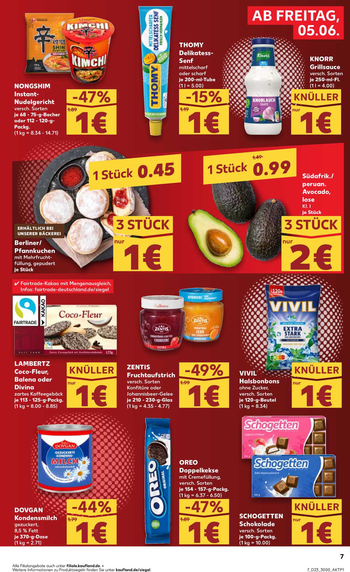 Leták Kaufland Německo 4.6.-10.6.2026 strana 7