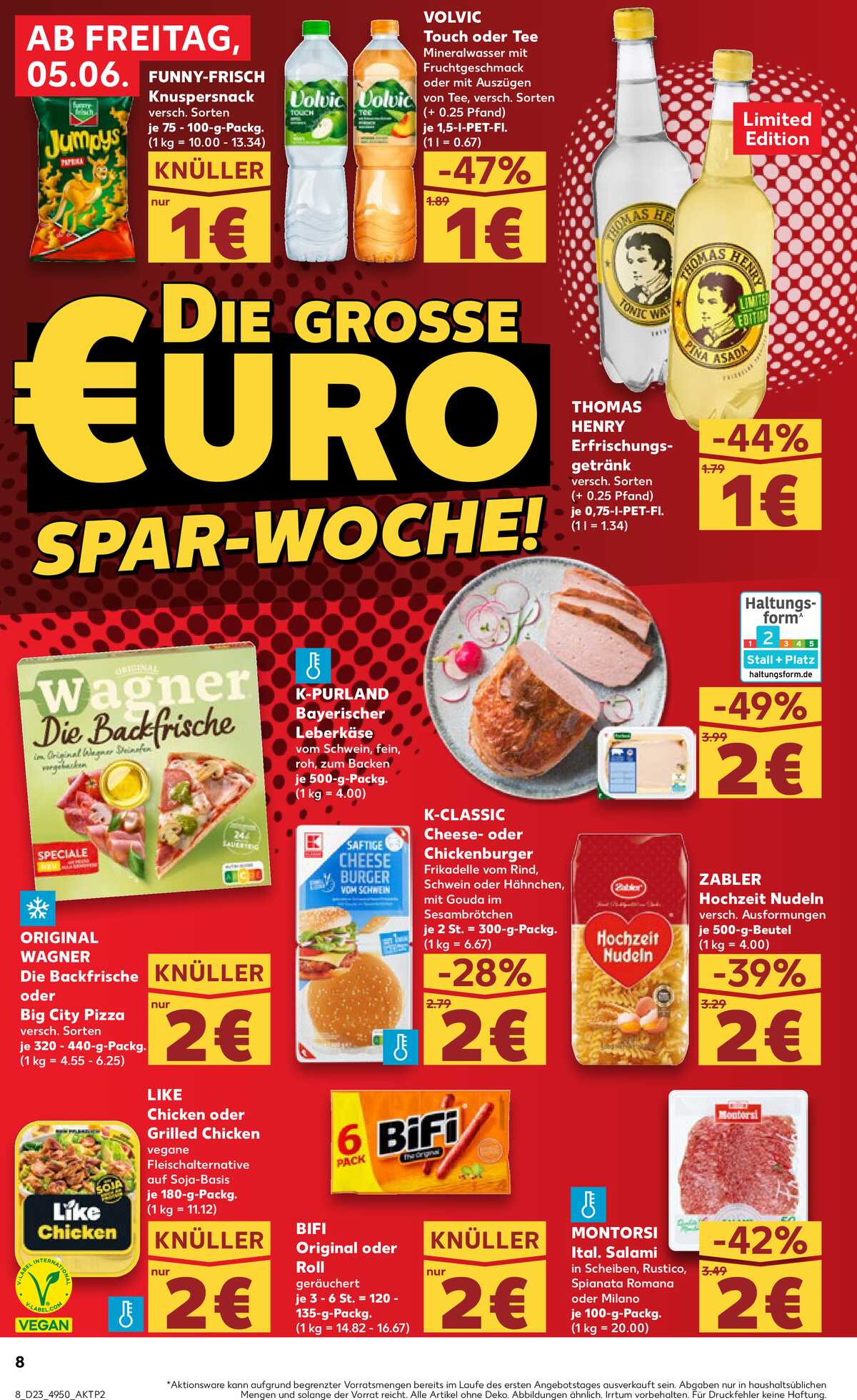 Leták Kaufland Německo 4.6.-10.6.2026 strana 8