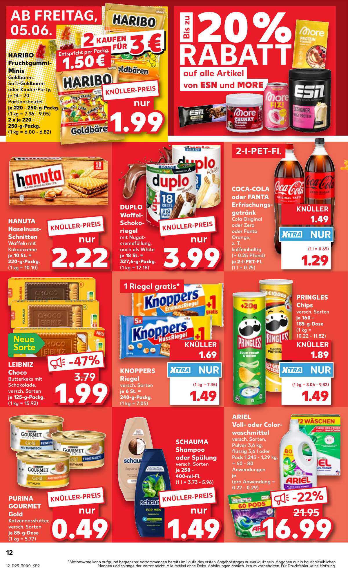 Leták Kaufland Německo 4.6.-10.6.2026 strana 12