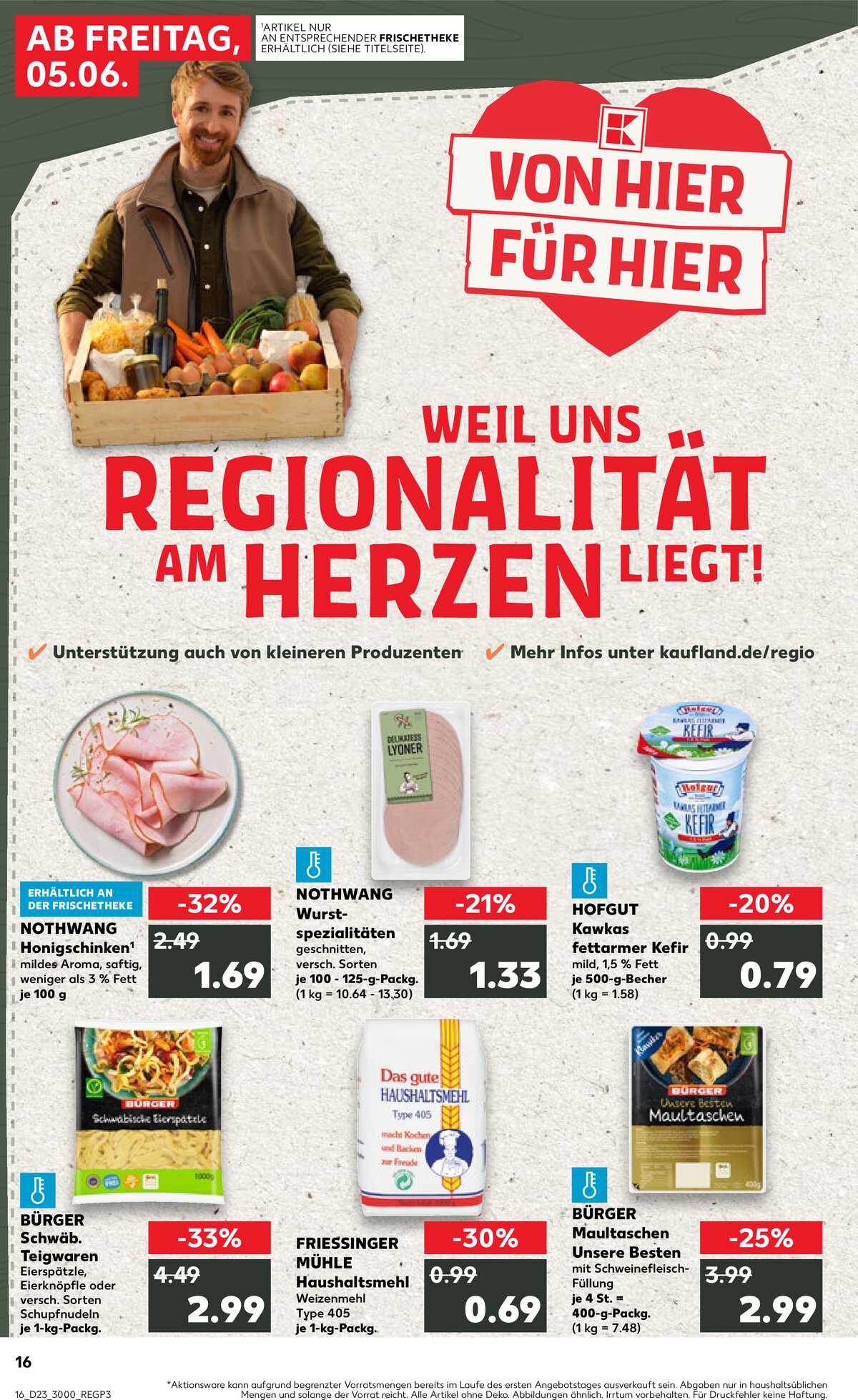 Leták Kaufland Německo 4.6.-10.6.2026 strana 16