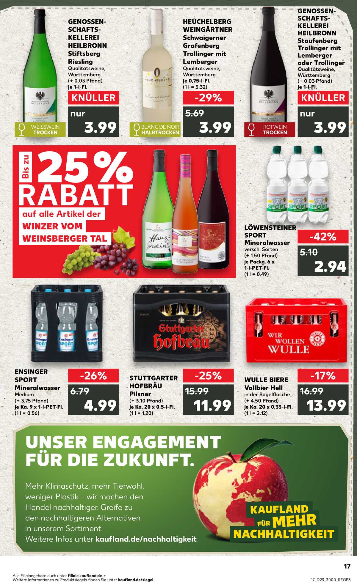 Leták Kaufland Německo 4.6.-10.6.2026 strana 17