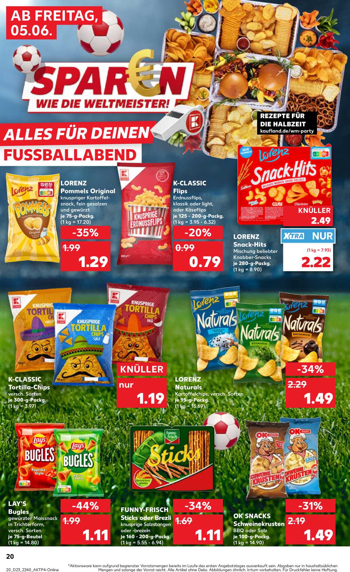 Leták Kaufland Německo 4.6.-10.6.2026 strana 20