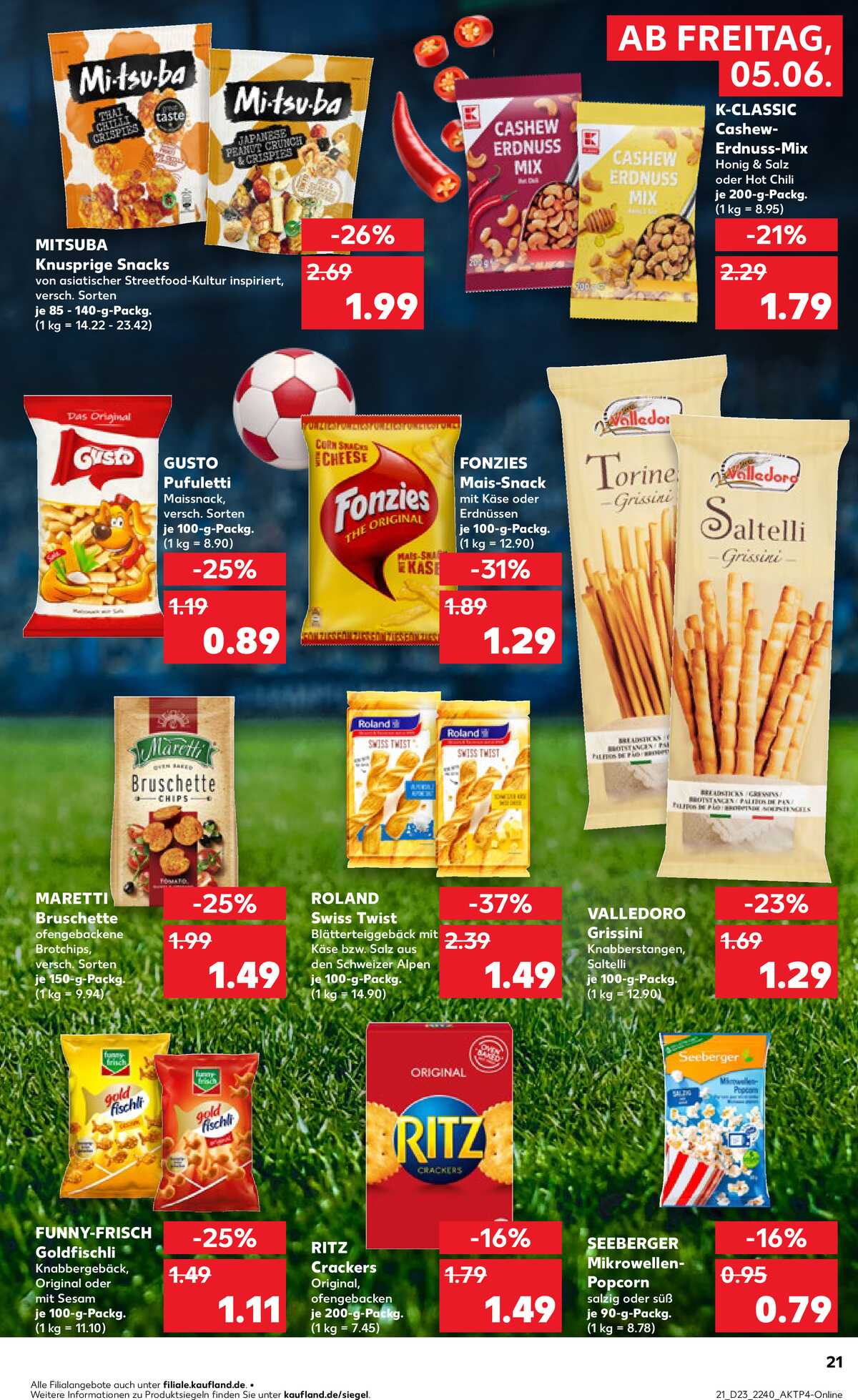 Leták Kaufland Německo 4.6.-10.6.2026 strana 21