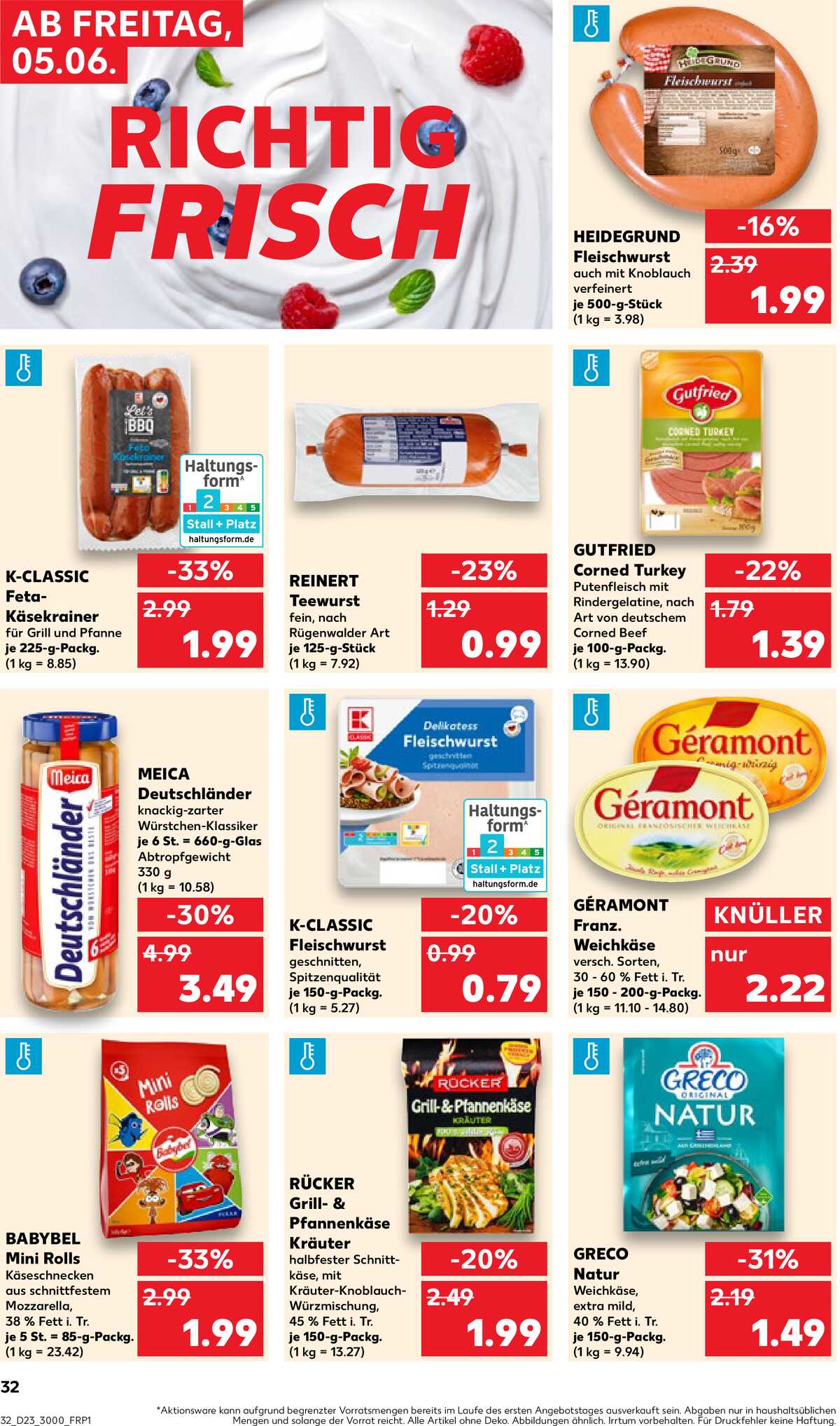 Leták Kaufland Německo 4.6.-10.6.2026 strana 32