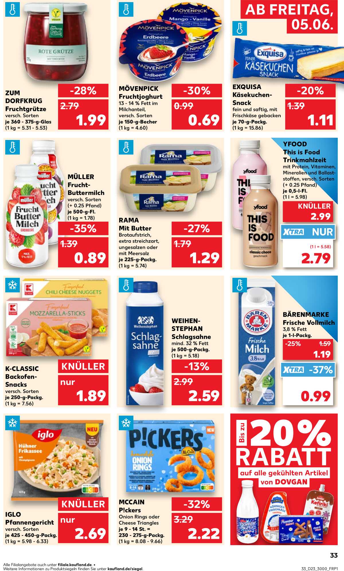 Leták Kaufland Německo 4.6.-10.6.2026 strana 33