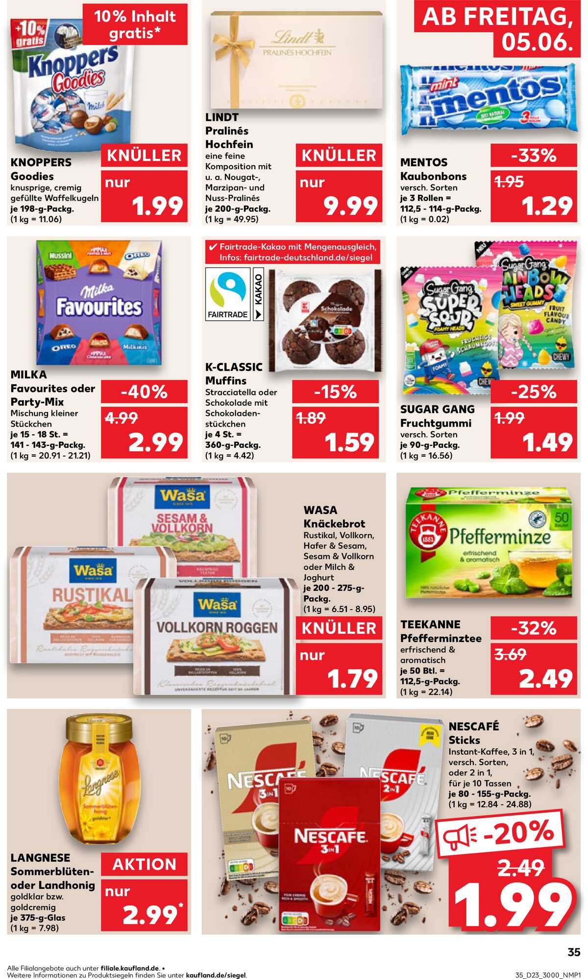Leták Kaufland Německo 4.6.-10.6.2026 strana 35