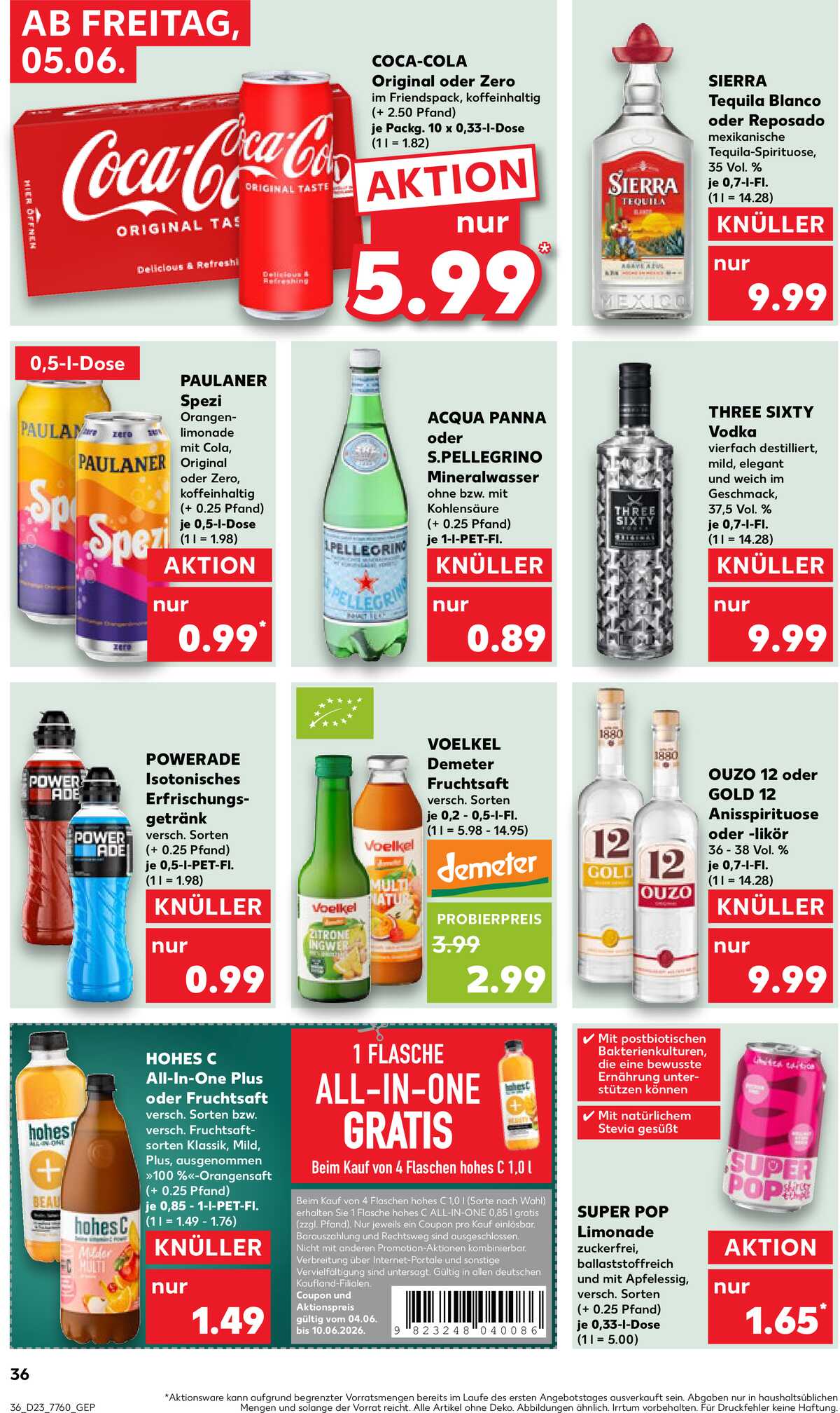 Leták Kaufland Německo 4.6.-10.6.2026 strana 36