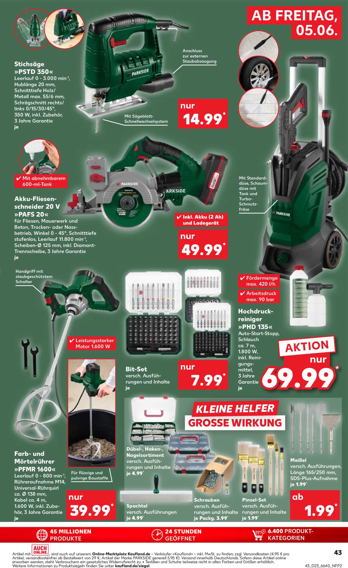 Leták Kaufland Německo 4.6.-10.6.2026 strana 43