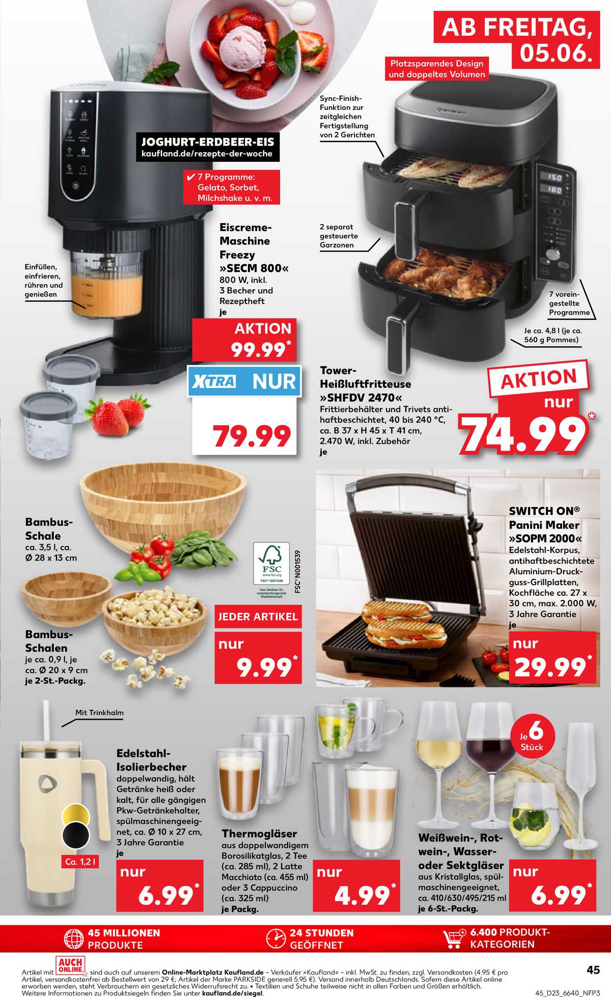 Leták Kaufland Německo 4.6.-10.6.2026 strana 45