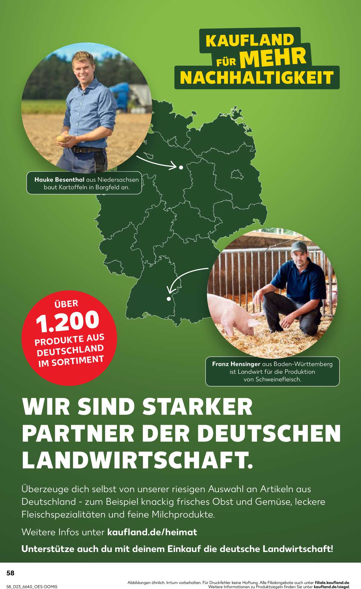 Leták Kaufland Německo 4.6.-10.6.2026 strana 58