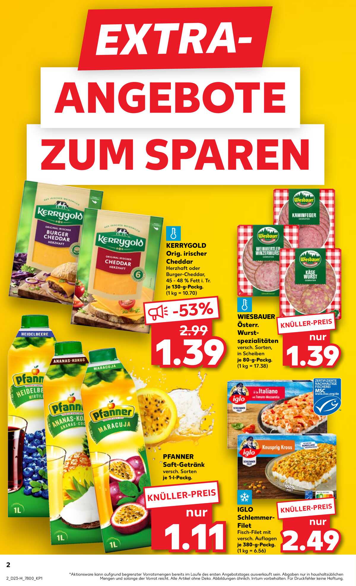 Leták Kaufland Německo 4.6.-10.6.2026 strana 2