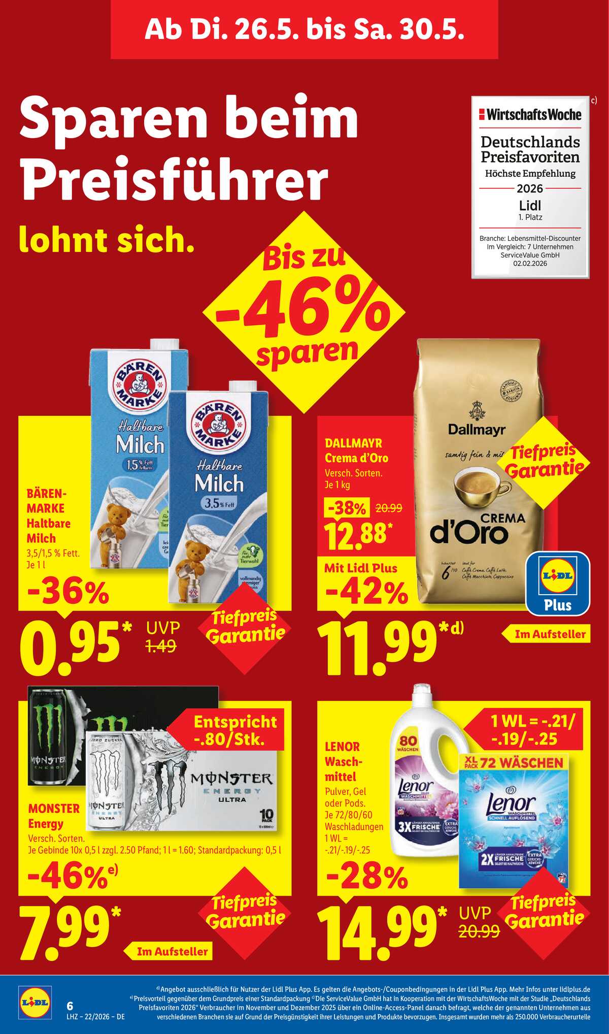 Leták Lidl Německo 26.5.-30.5.2026 strana 12