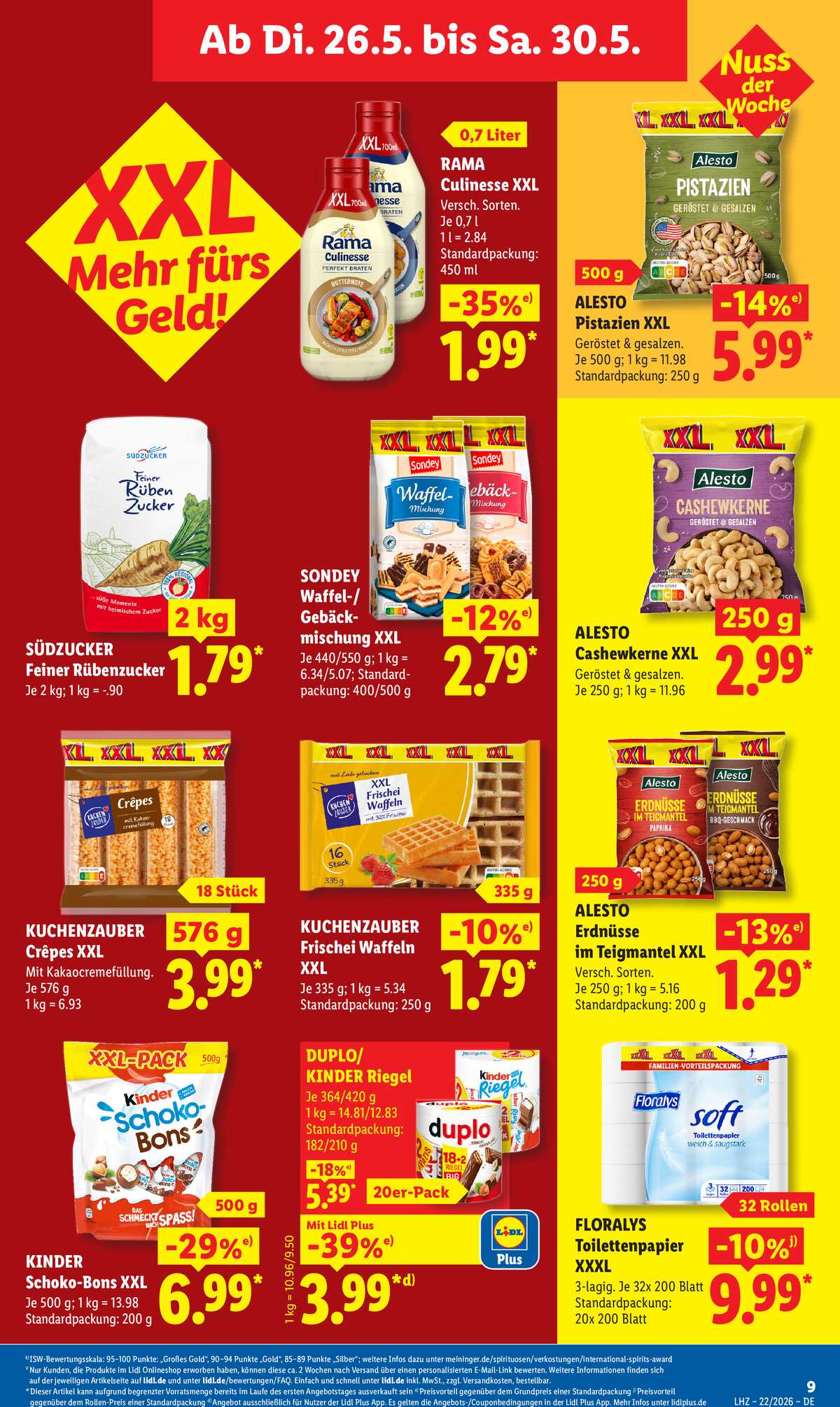 Leták Lidl Německo 26.5.-30.5.2026 strana 15
