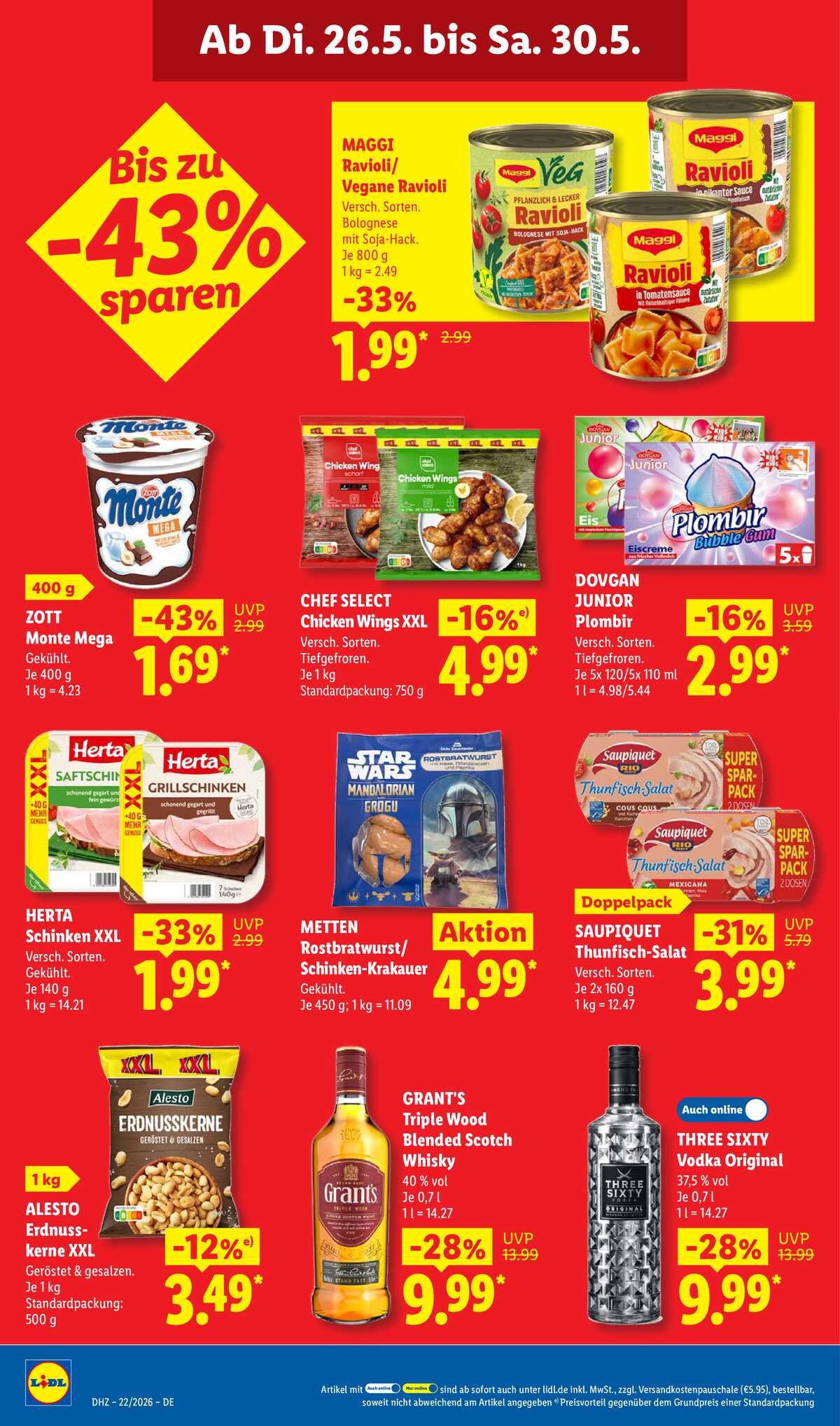 Leták Lidl Německo 26.5.-30.5.2026 strana 16