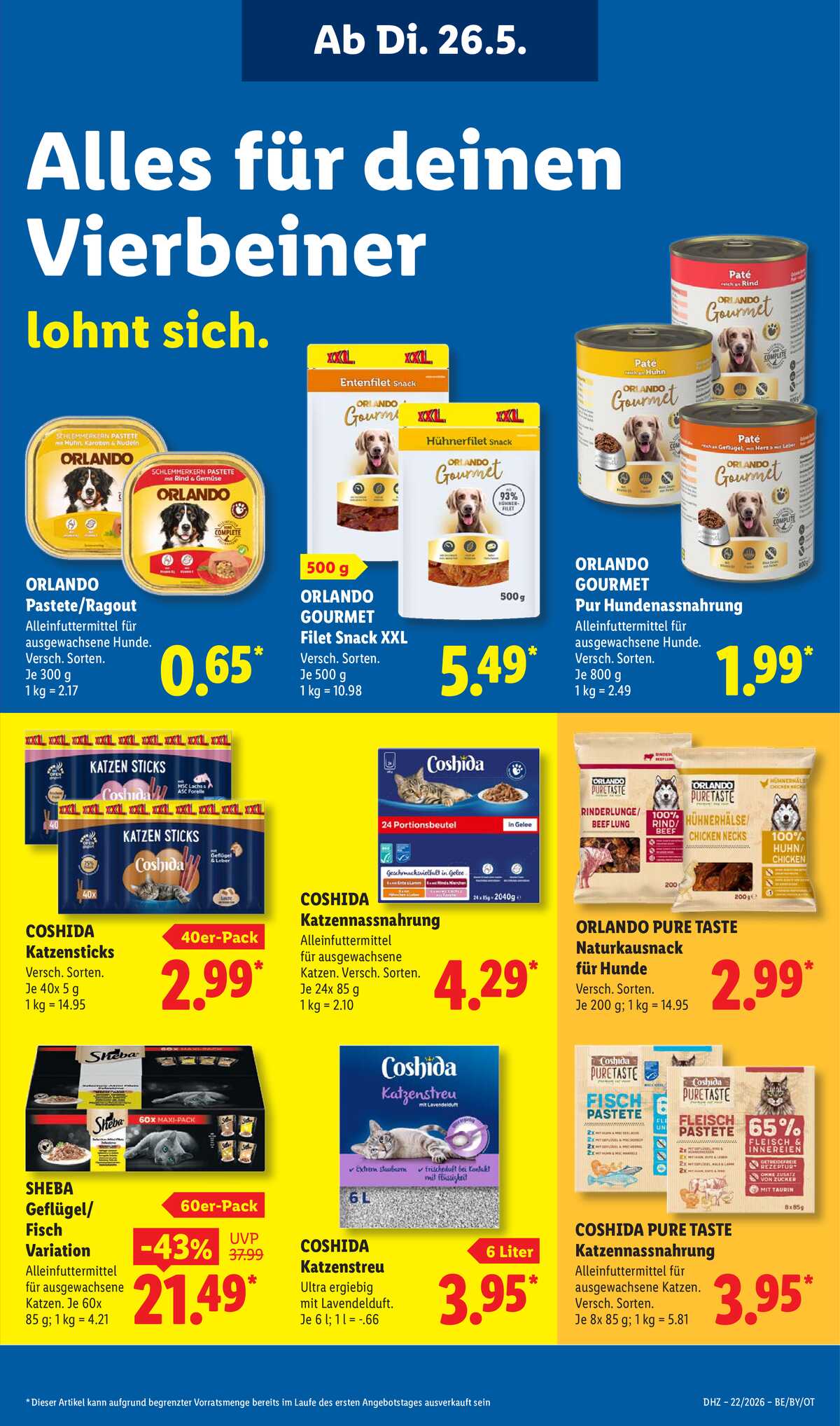 Leták Lidl Německo 26.5.-30.5.2026 strana 17