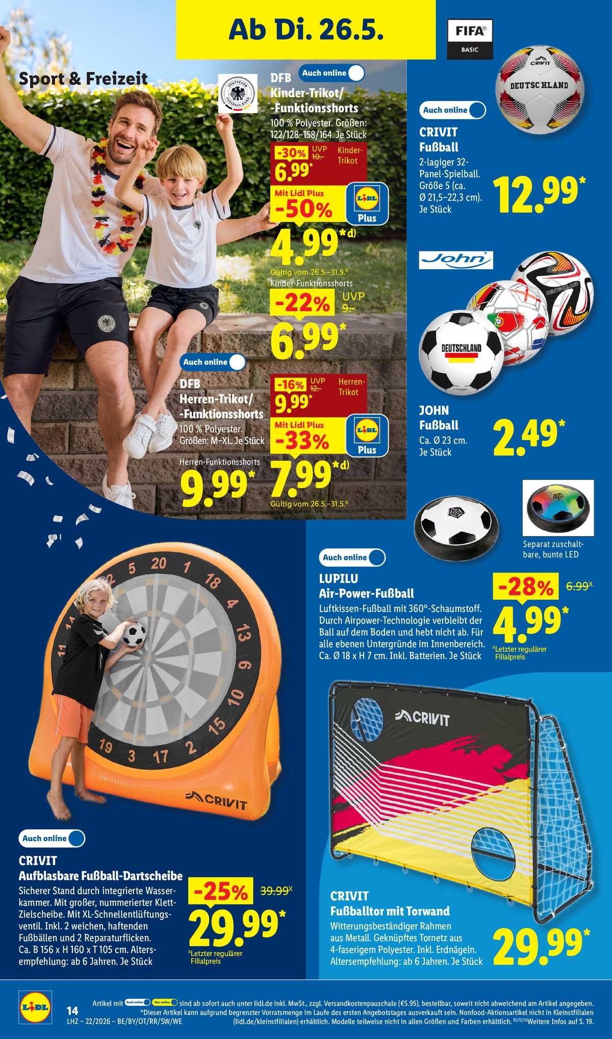 Leták Lidl Německo 26.5.-30.5.2026 strana 22