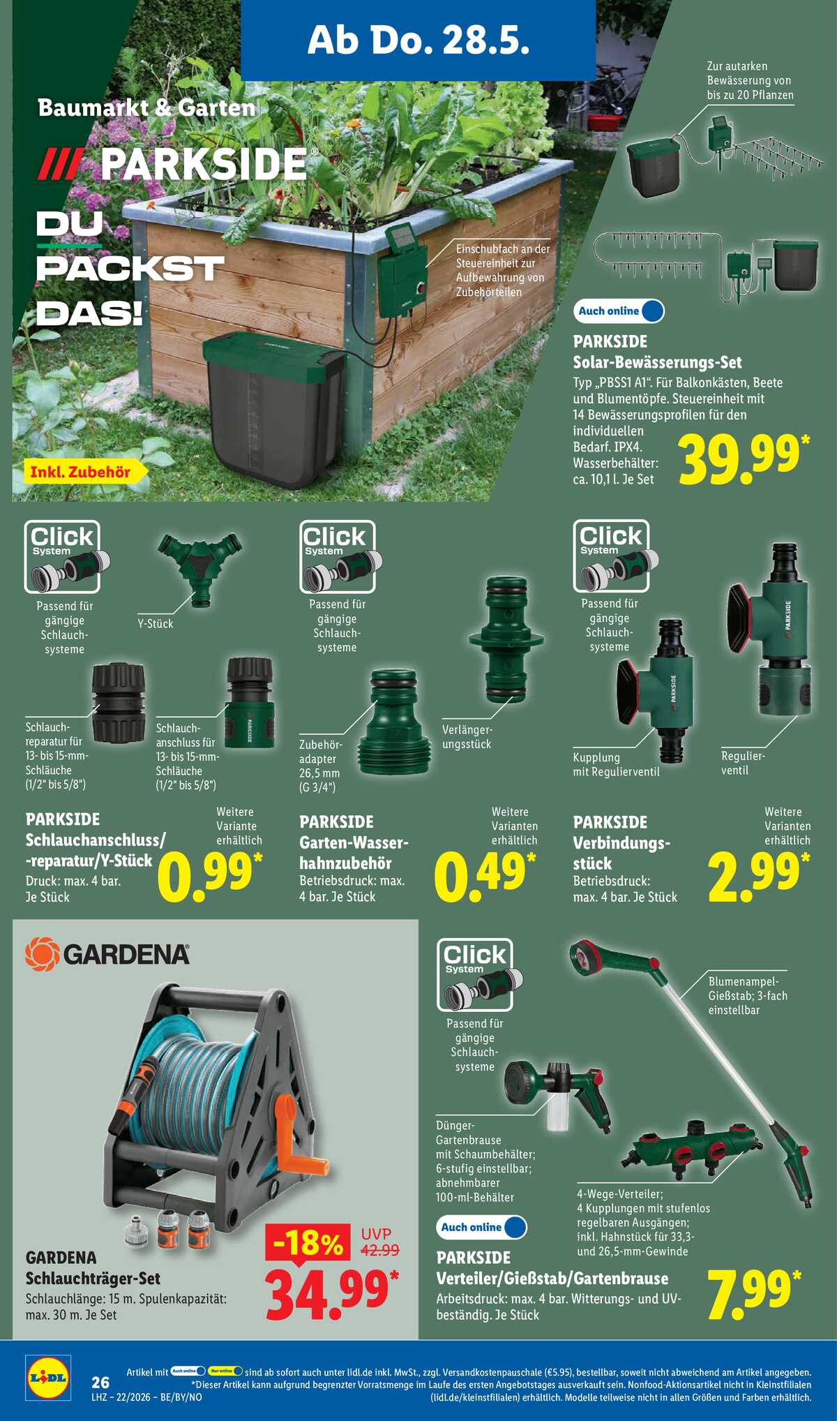 Leták Lidl Německo 26.5.-30.5.2026 strana 38