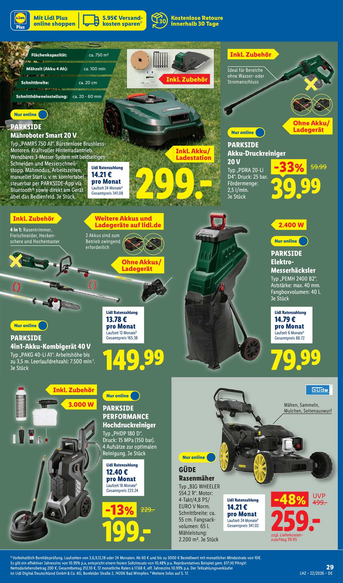 Leták Lidl Německo 26.5.-30.5.2026 strana 43