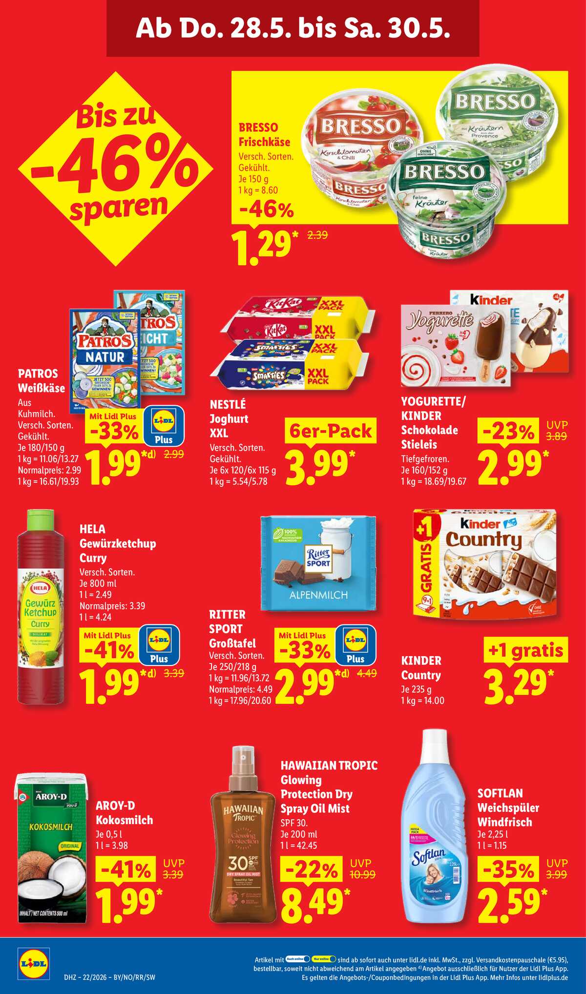 Leták Lidl Německo 26.5.-30.5.2026 strana 66