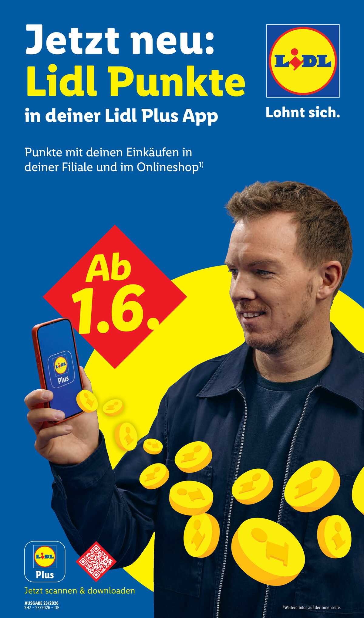 Leták Lidl Německo 1.6.-6.6.2026 strana 1
