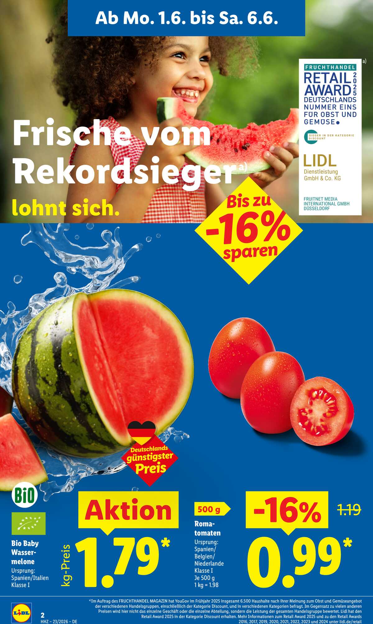 Leták Lidl Německo 1.6.-6.6.2026 strana 8