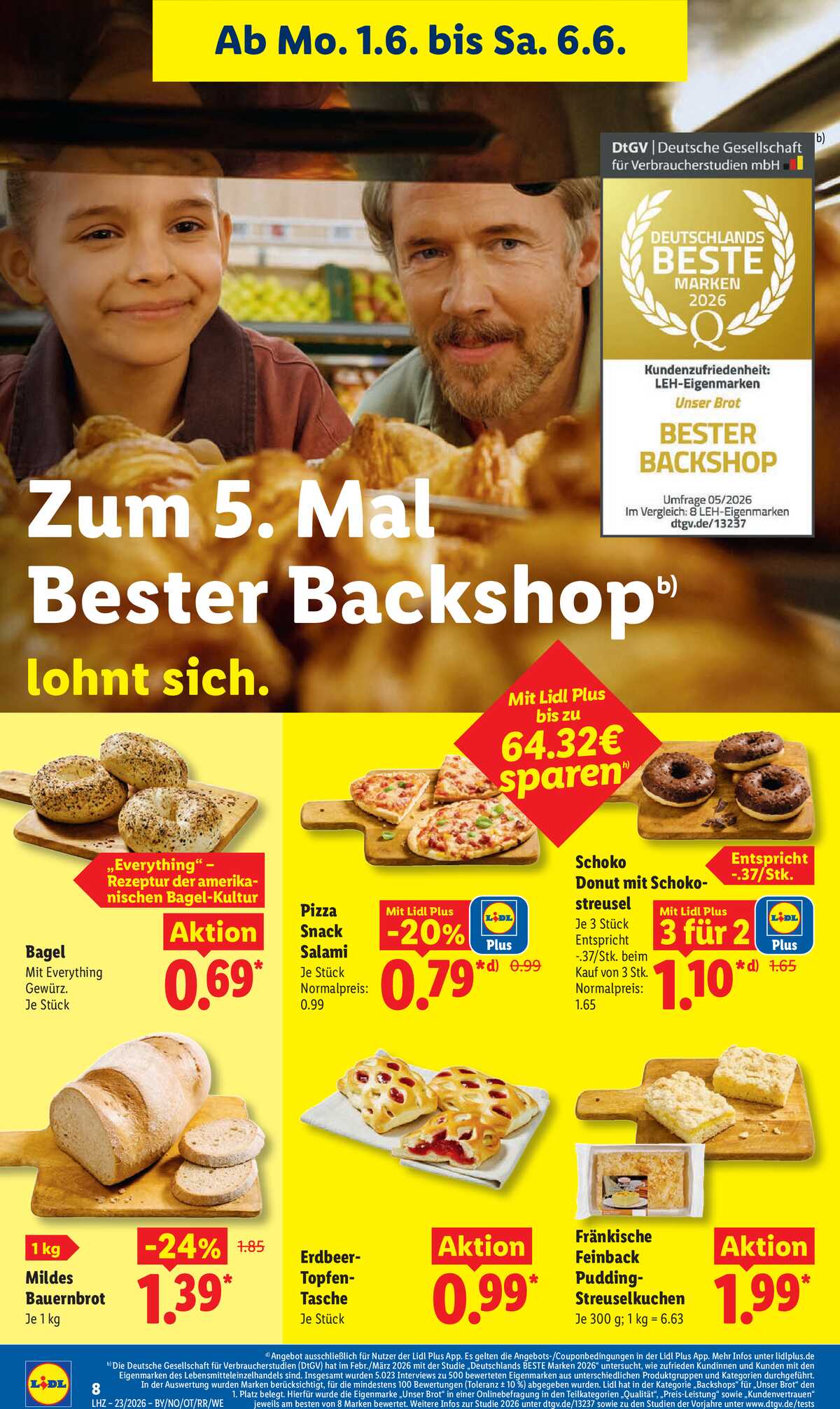 Leták Lidl Německo 1.6.-6.6.2026 strana 14