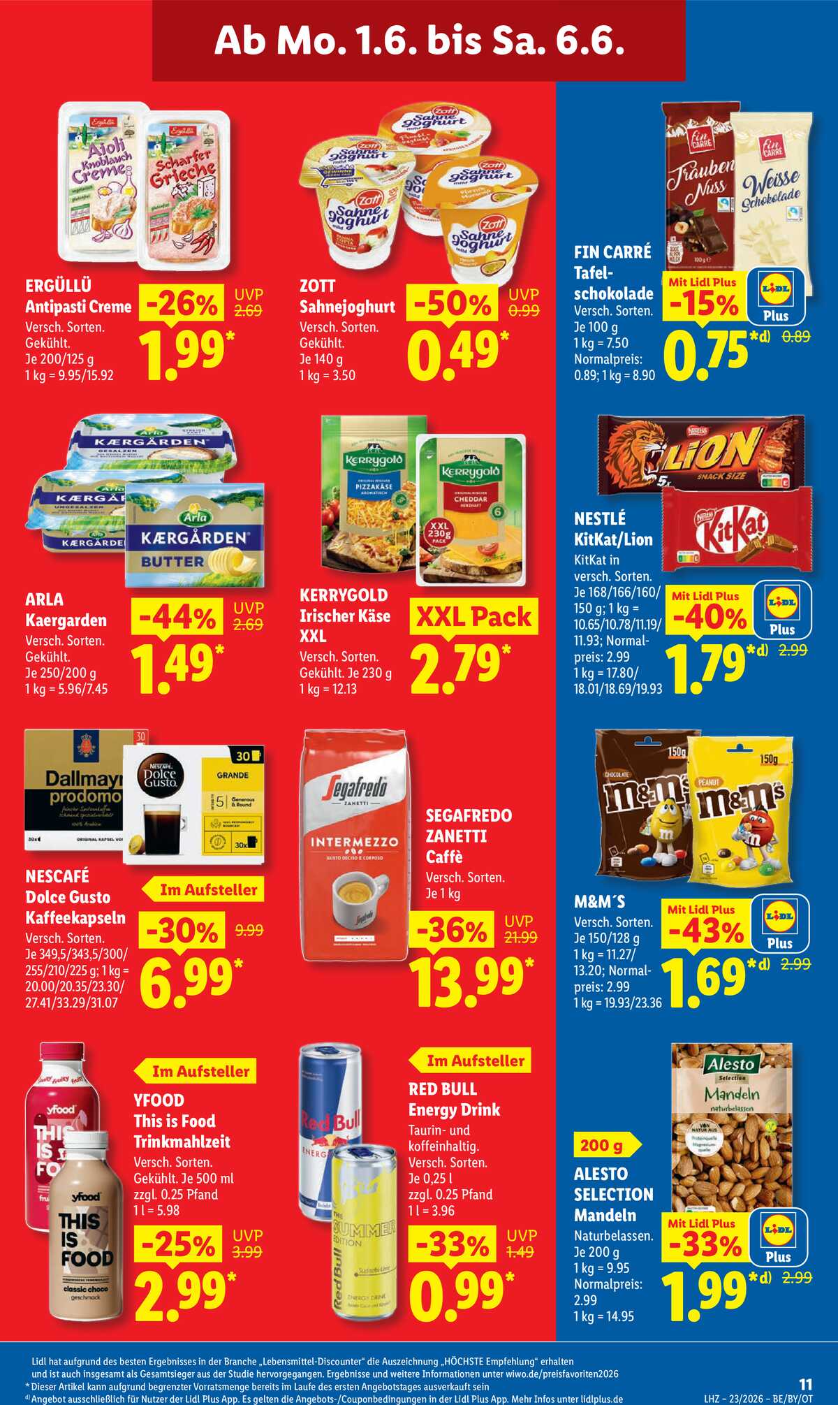 Leták Lidl Německo 1.6.-6.6.2026 strana 17