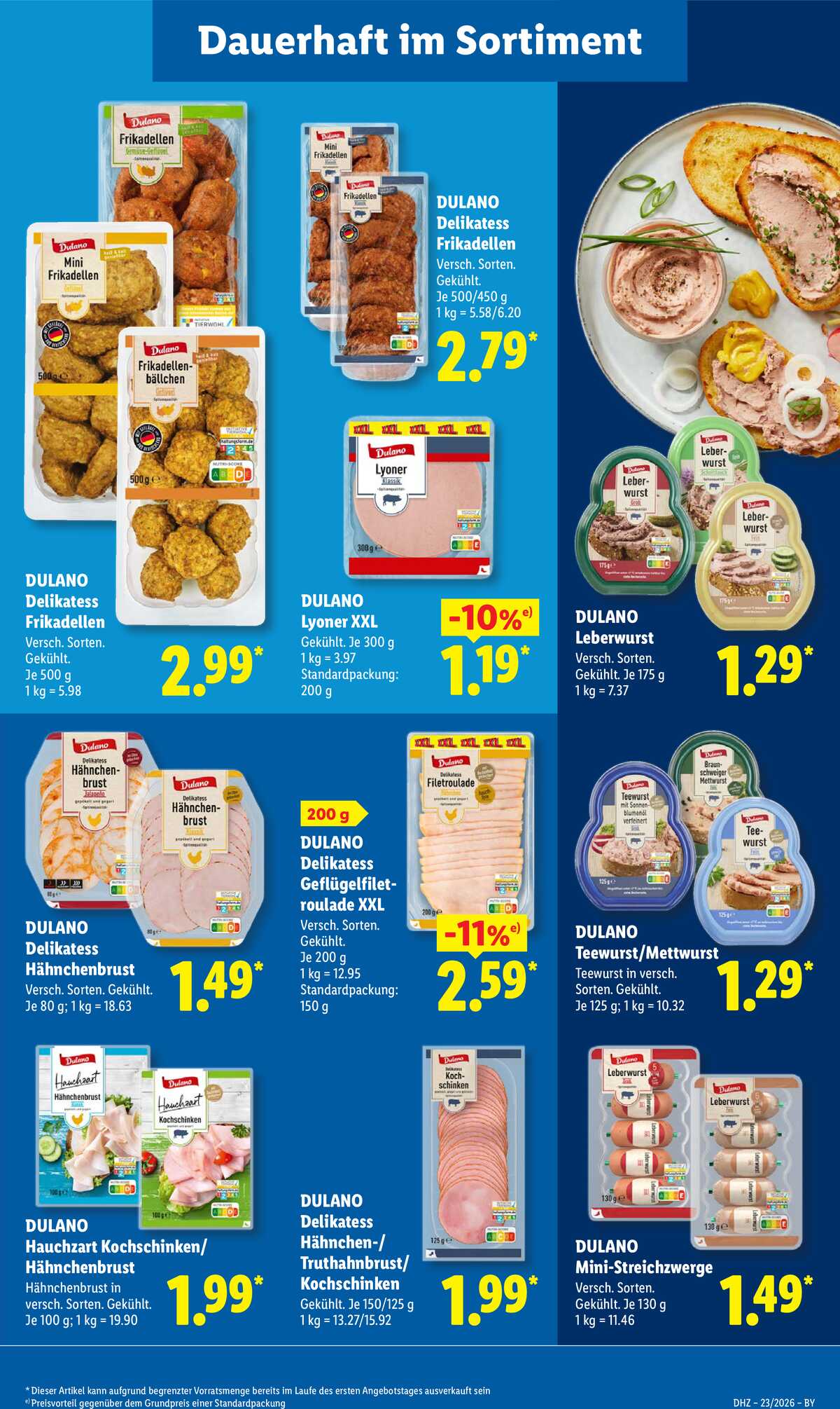 Leták Lidl Německo 1.6.-6.6.2026 strana 23