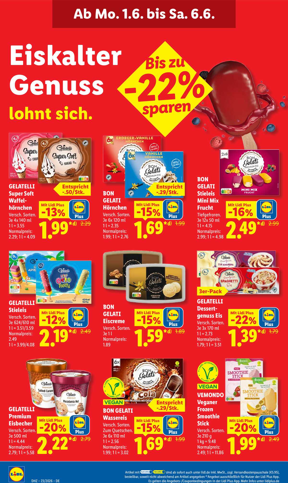 Leták Lidl Německo 1.6.-6.6.2026 strana 26